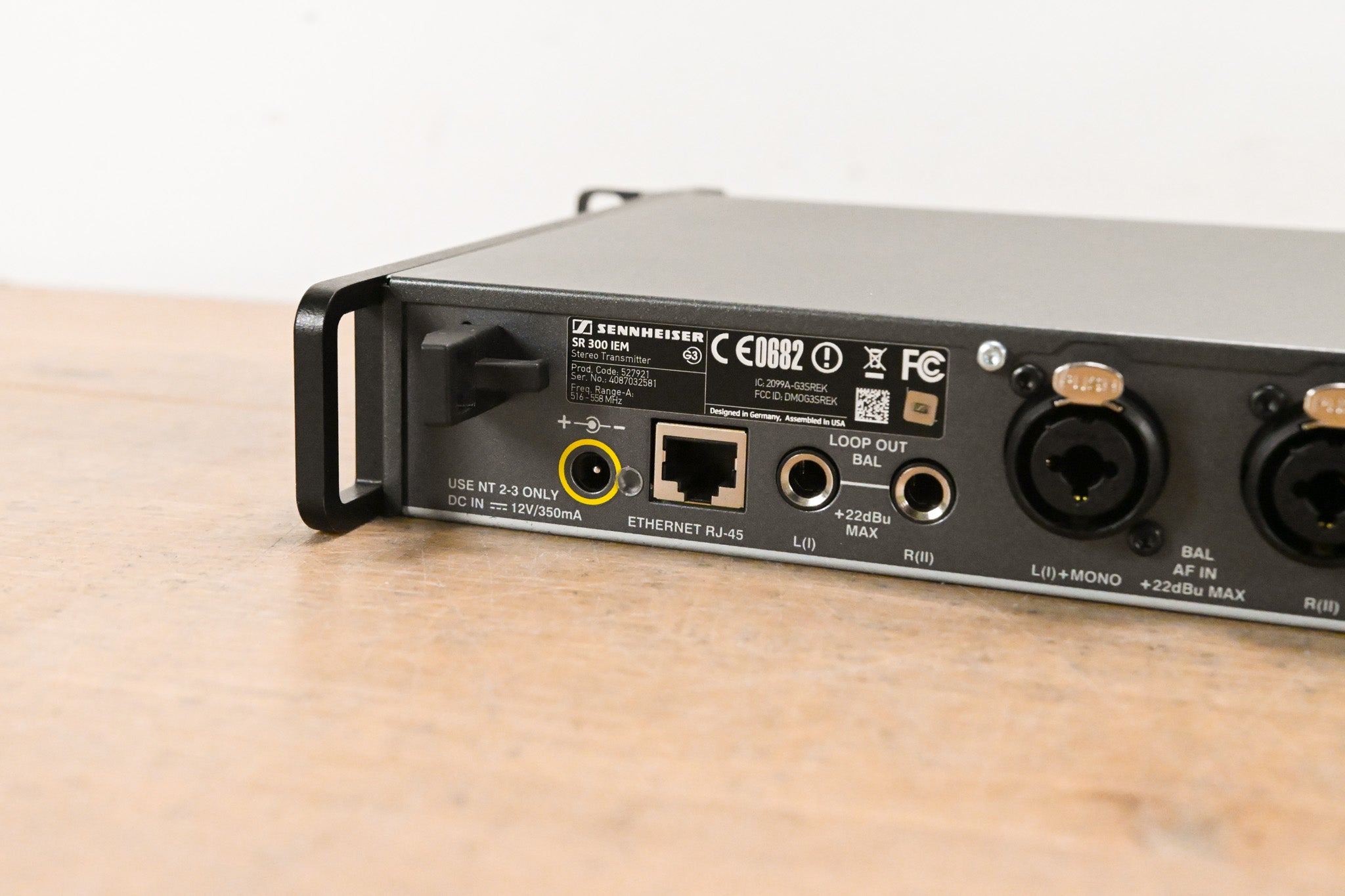 Sennheiser ew 300 IEM G3 Wireless IEM System - A Range NO POWER SUPPLY