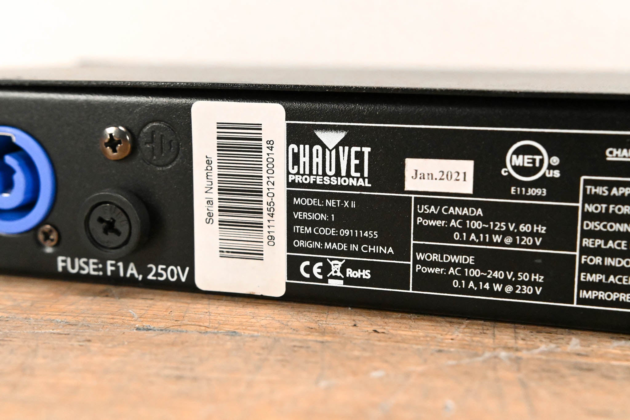 Chauvet NET-X II DMX and Art-Net Network Node