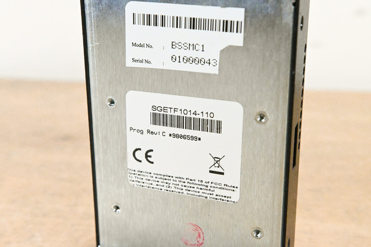 BSS Soundweb London BLU-MC1 1000Base-X to 1000Base-T Converter (NO PSU)