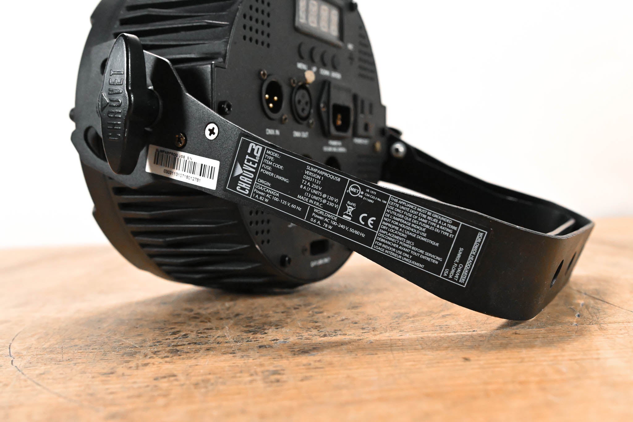 Chauvet SlimPAR Pro Q USB RGBA LED Low-Profile Par Wash Light