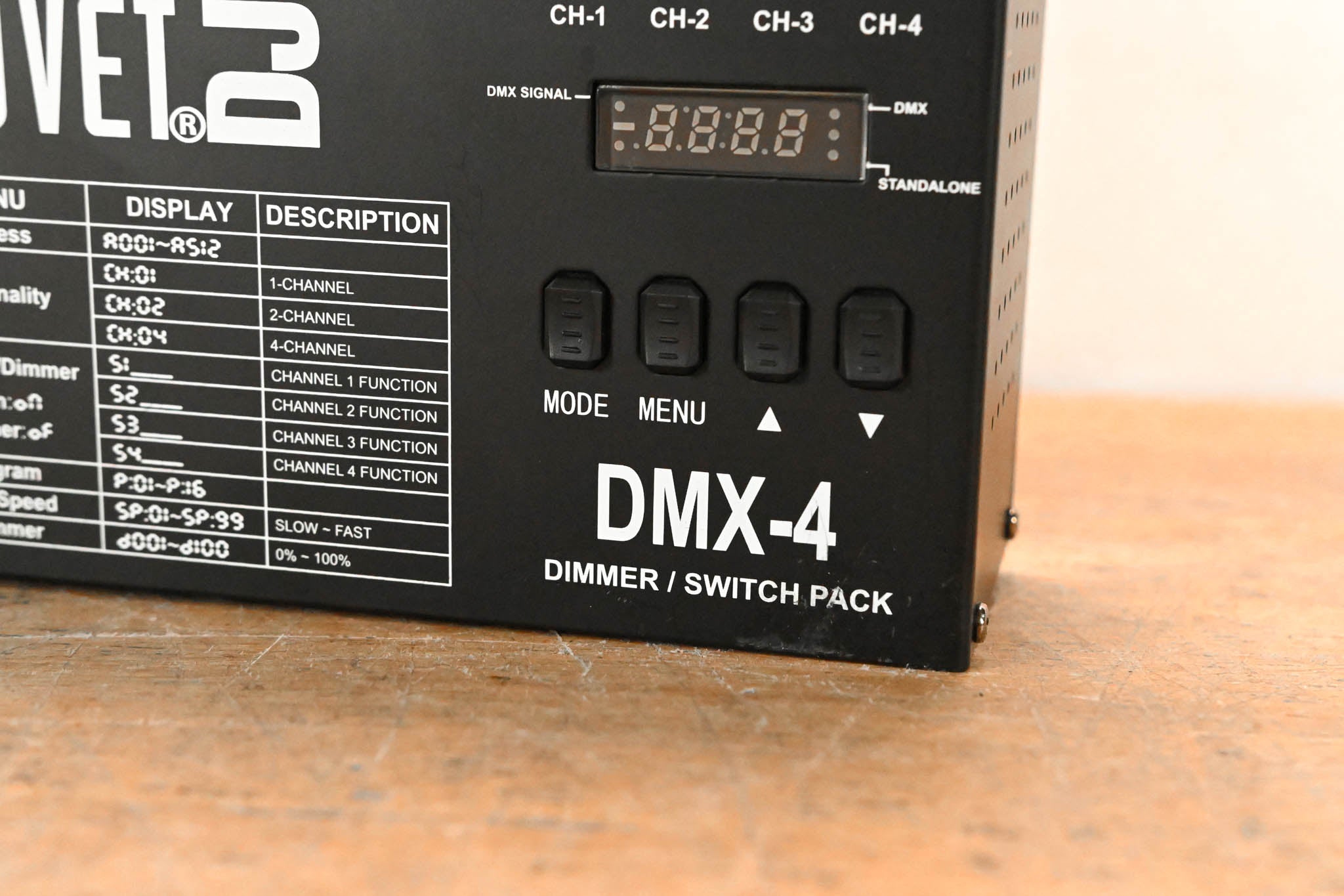 Chauvet DMX-4 4-Channel DMX Dimmer/Relay Pack