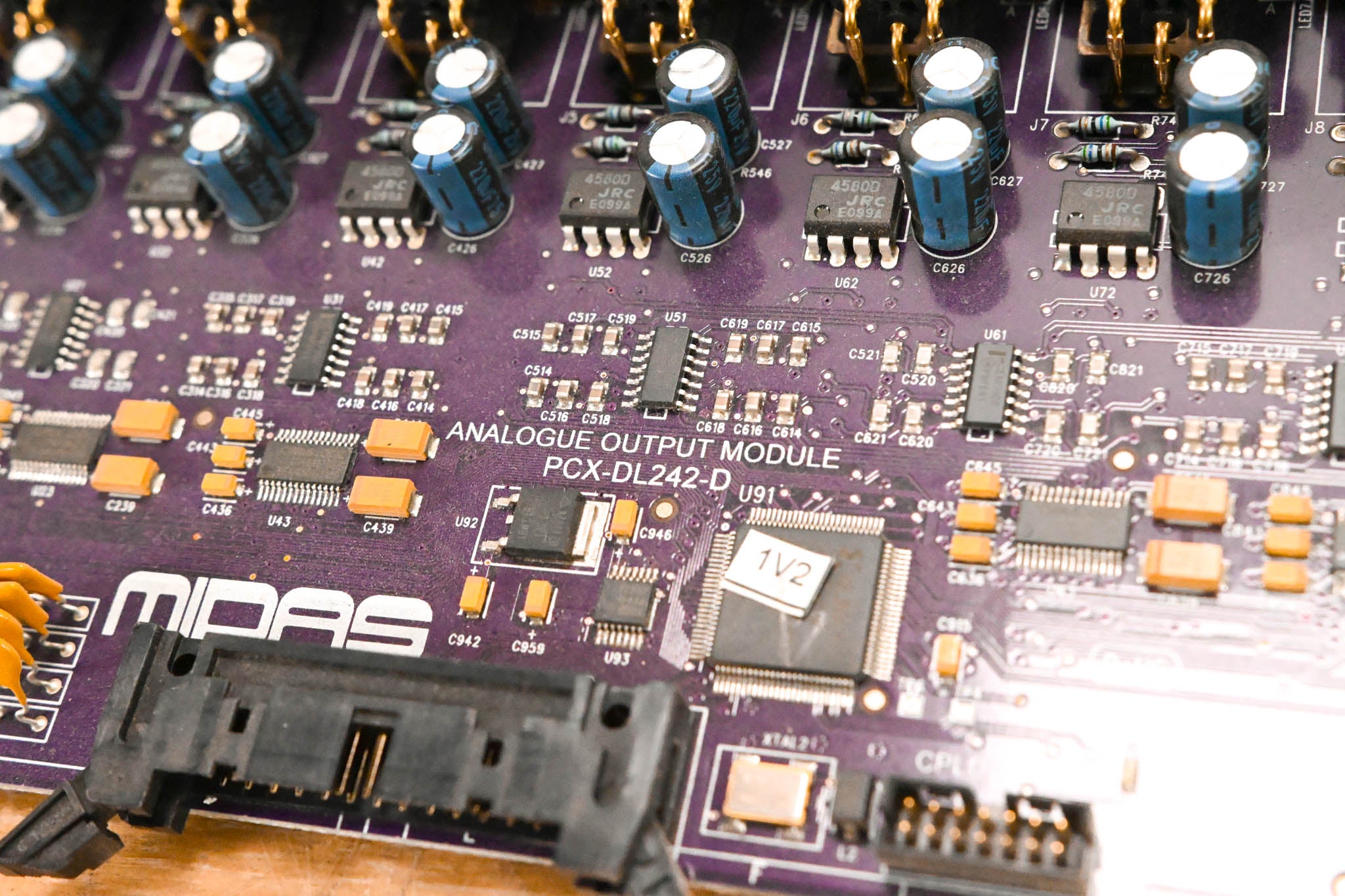 Midas DL242 Analogue Output Module 8-Channel XLR Card (PCX-DL242-D)
