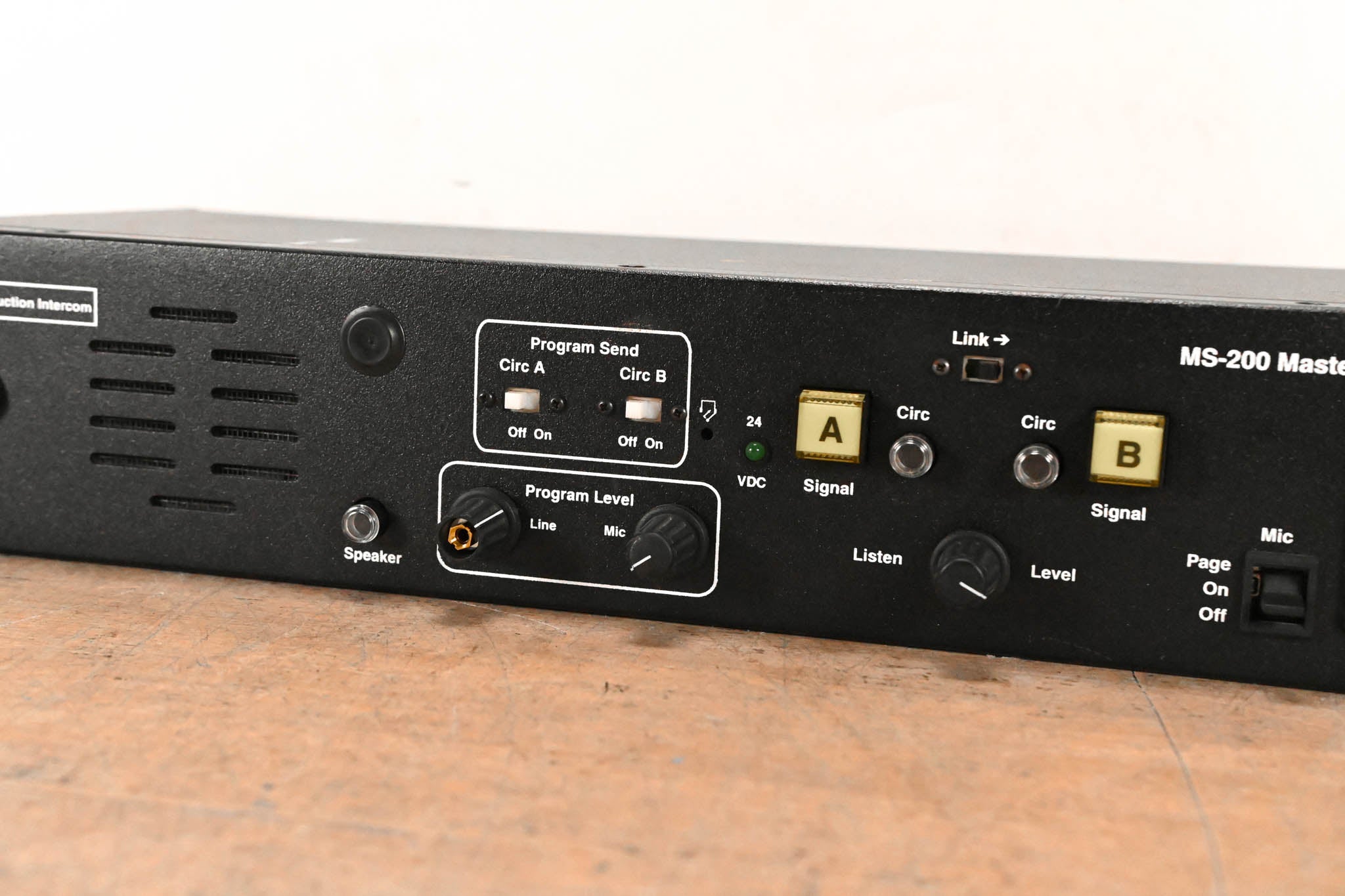 Production Intercom MS-200 2-Channel Master Station (NO POWER SUPPLY)