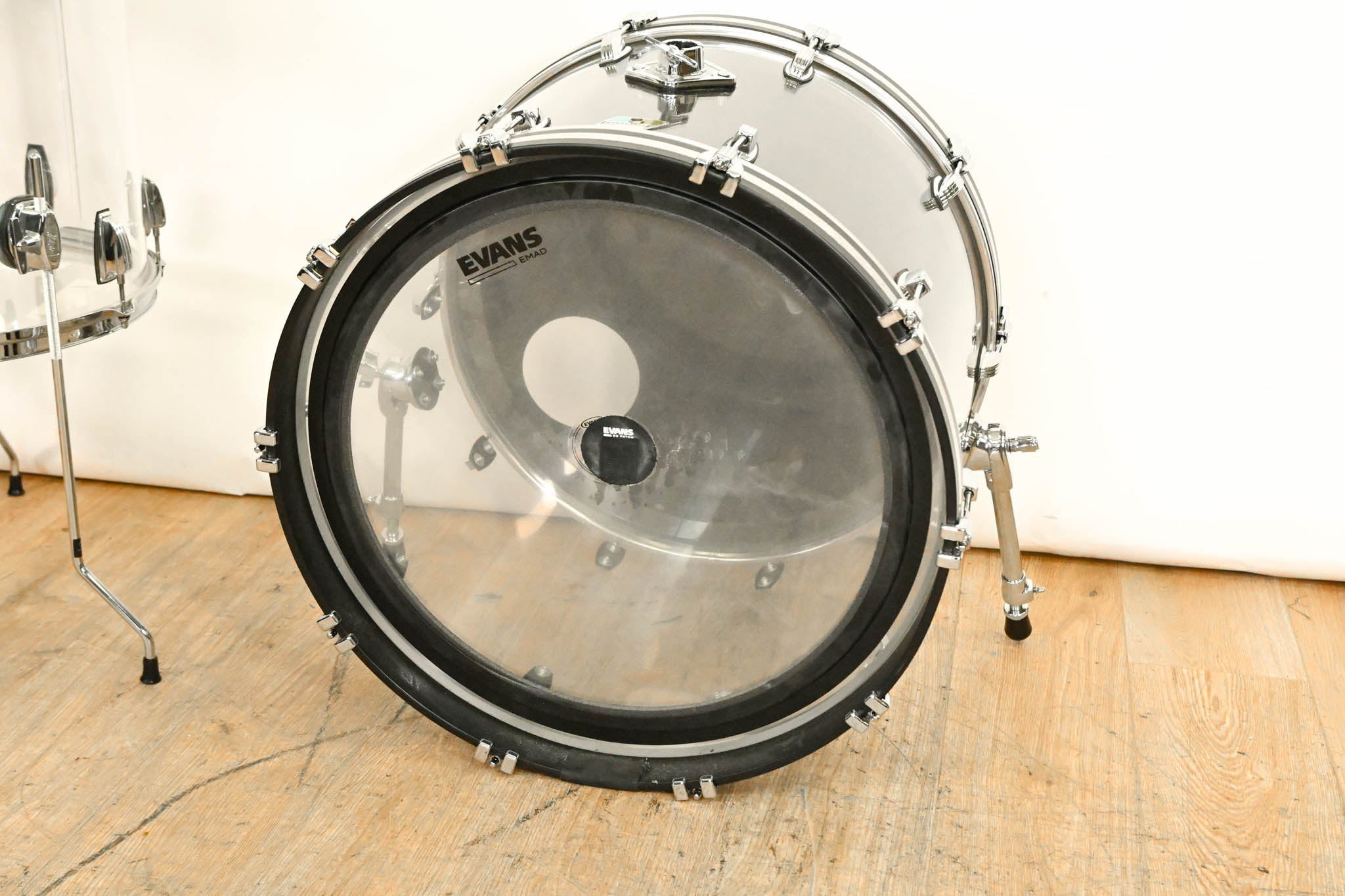Ludwig Vistalite 1970s Big Beat 4pc Drum Kit