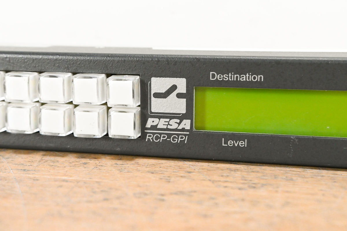 Pesa RCP-GPI Control Panel (NO POWER SUPPLY)