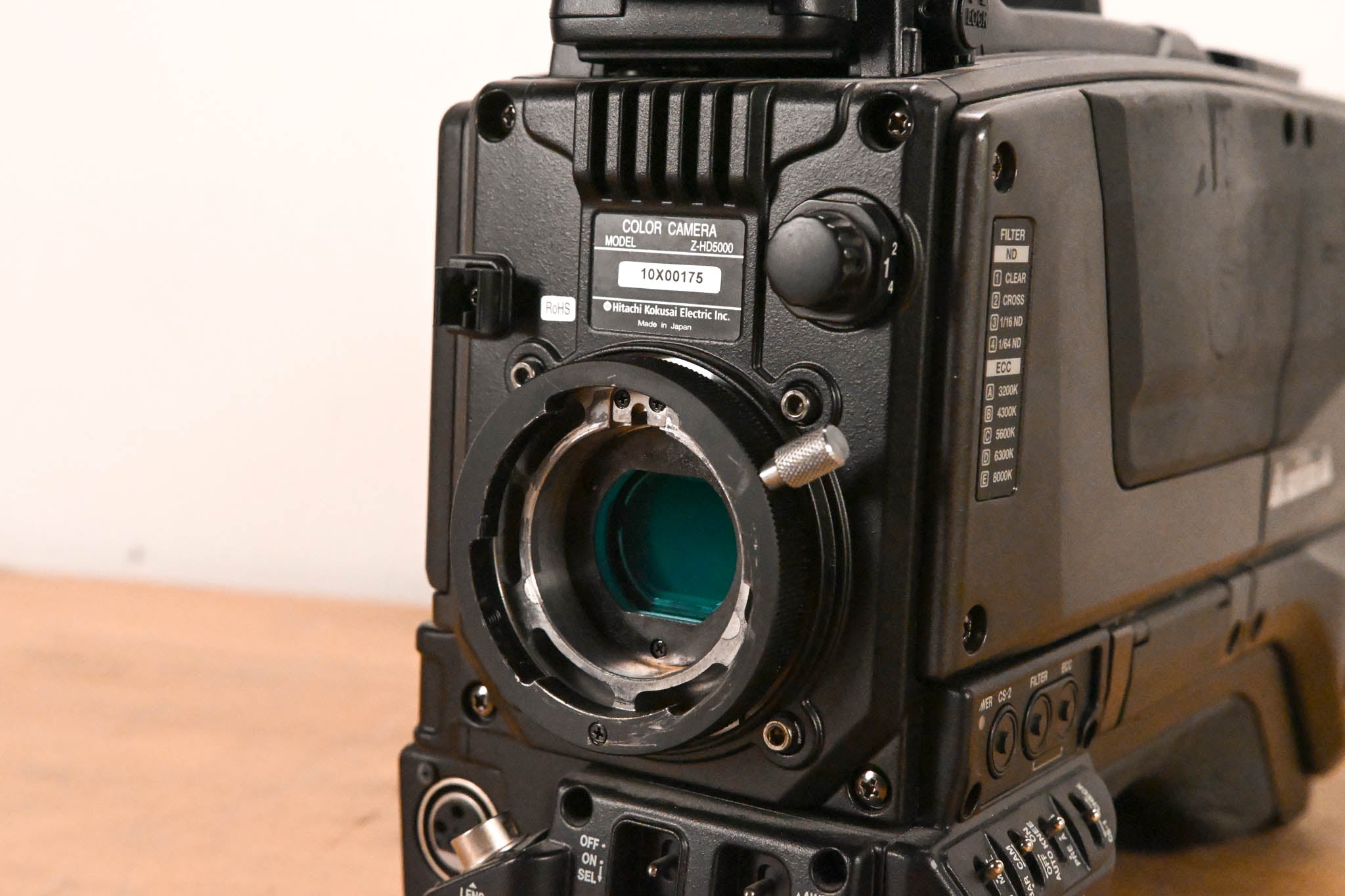 Hitachi Z-HD5000 HDTV Camera with CA-HF1000 Camera Adaptor