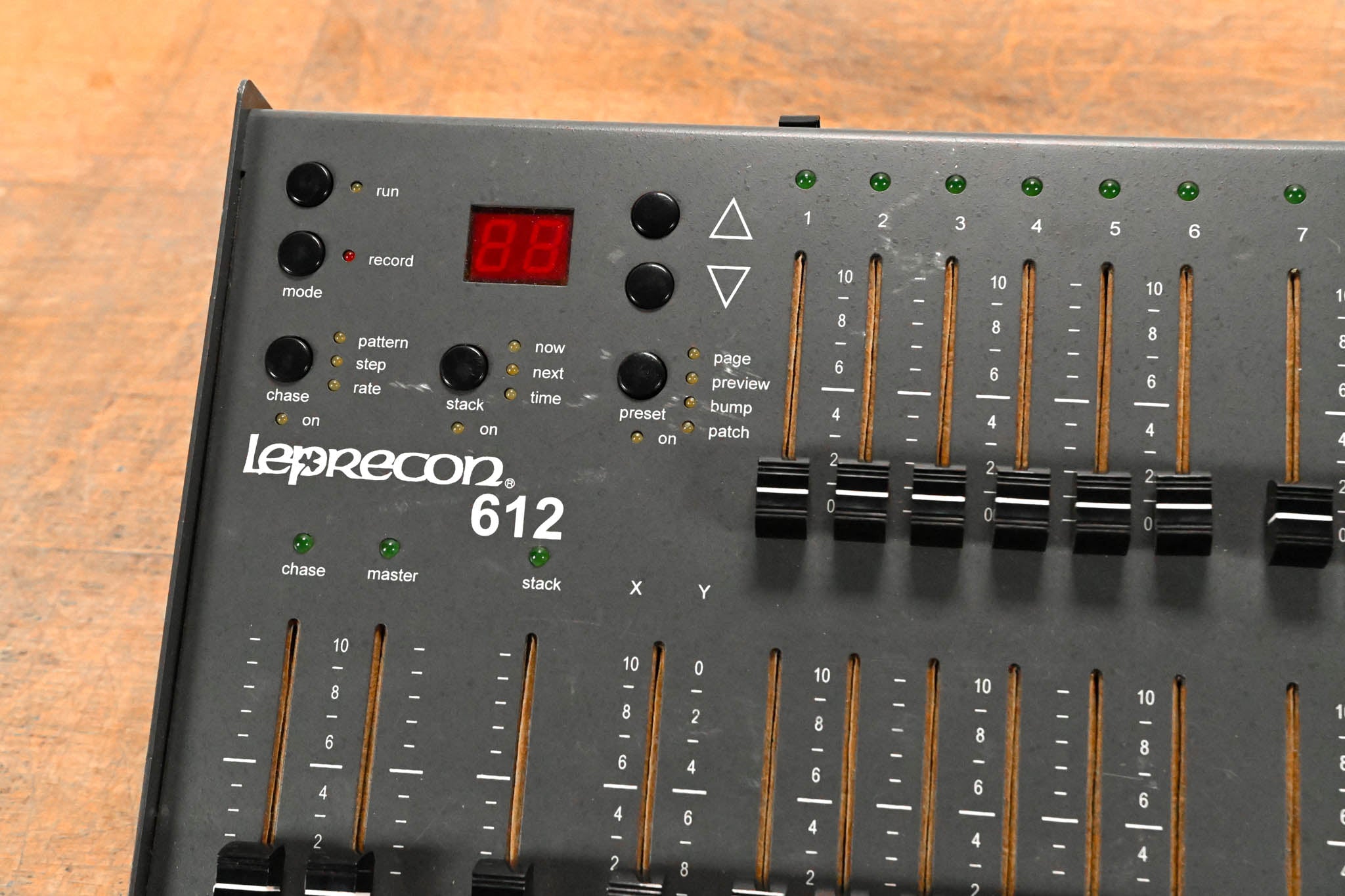 Leprecon LP-612 12-Channel Lighting Console (NO POWER SUPPLY)