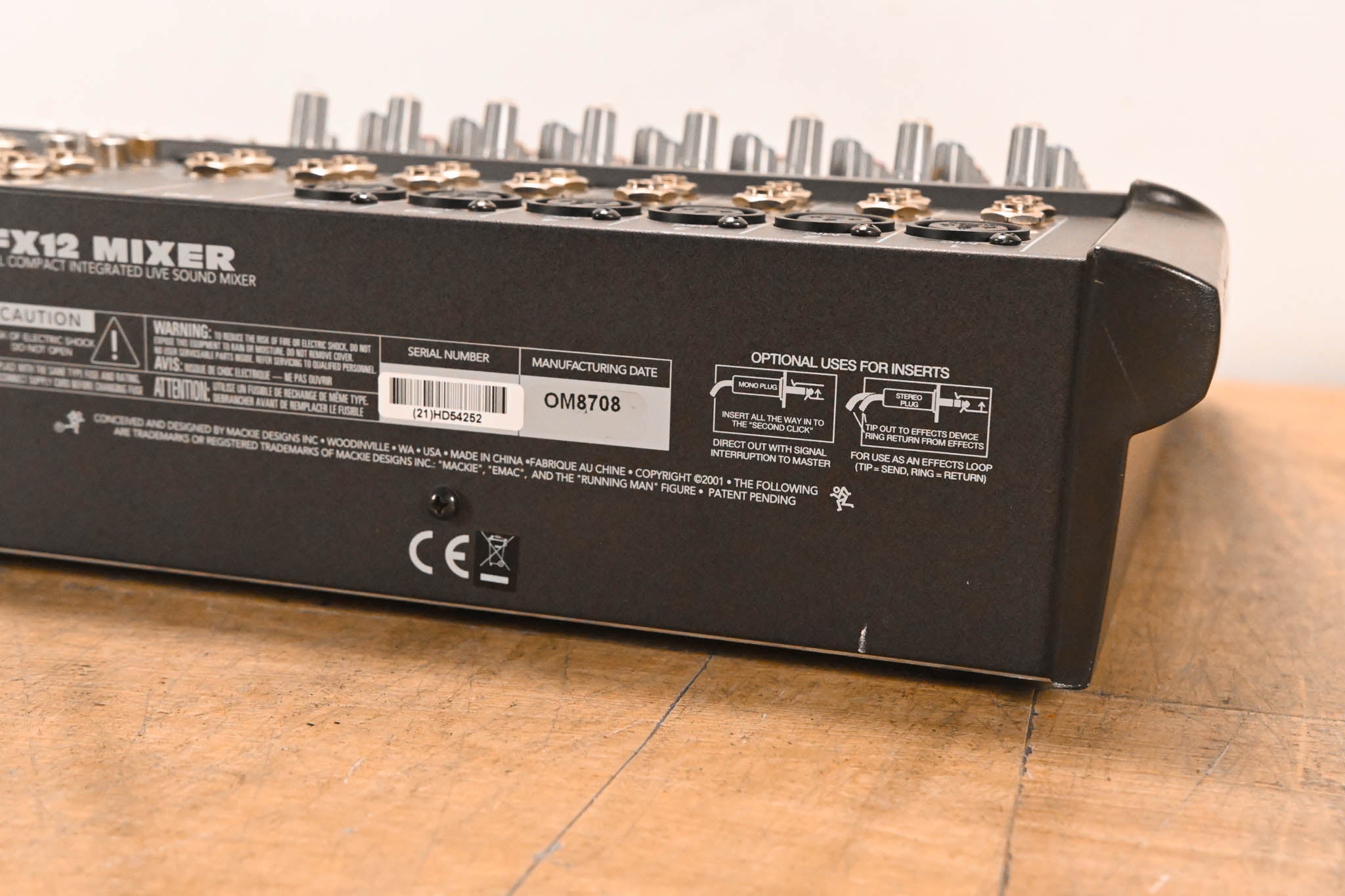 Mackie DFX-12 12-Channel Mixer with Digital Effects