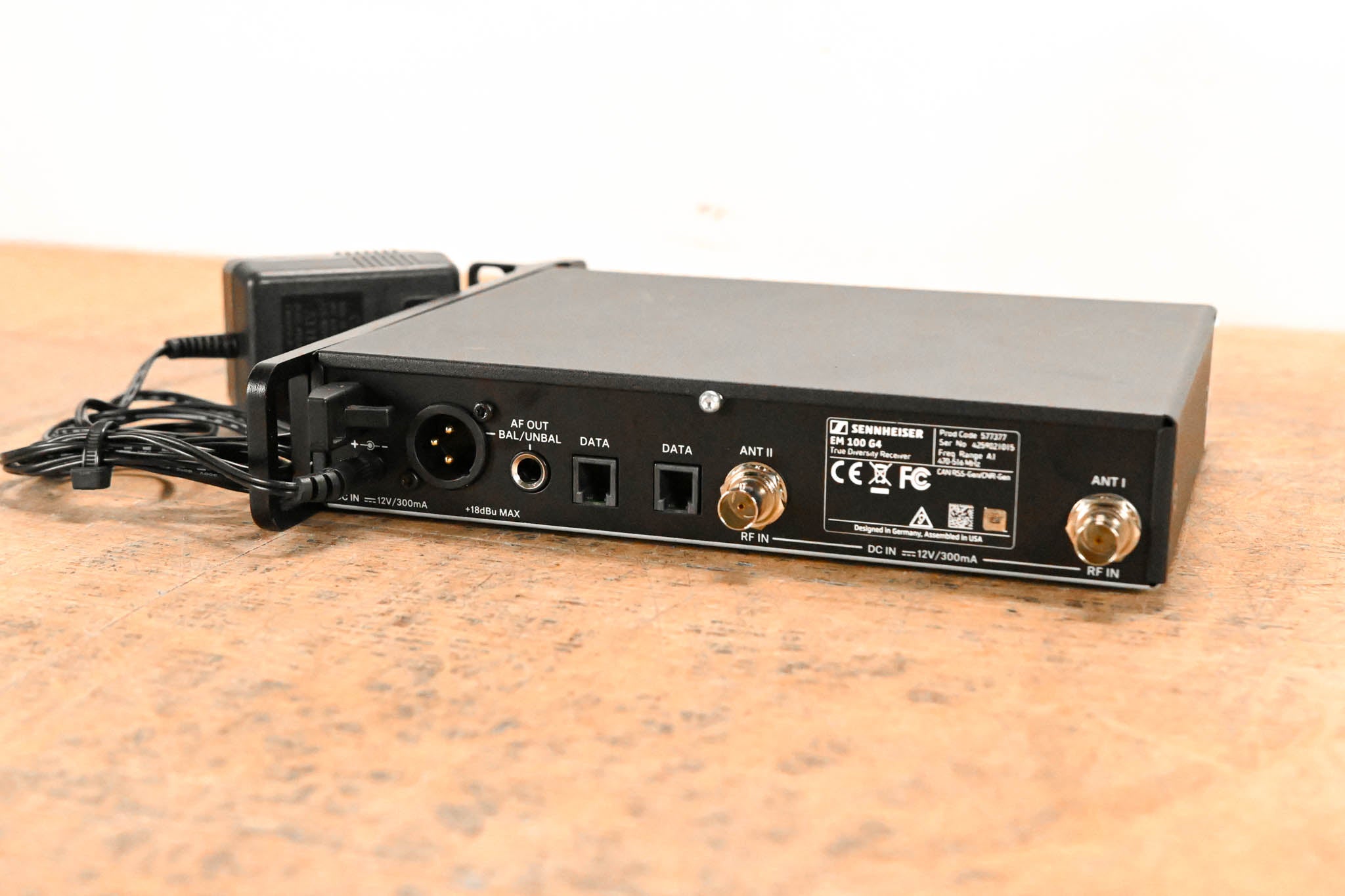 Sennheiser EM 100 G4 Wireless Receiver - A1 Range: 470-516 MHz