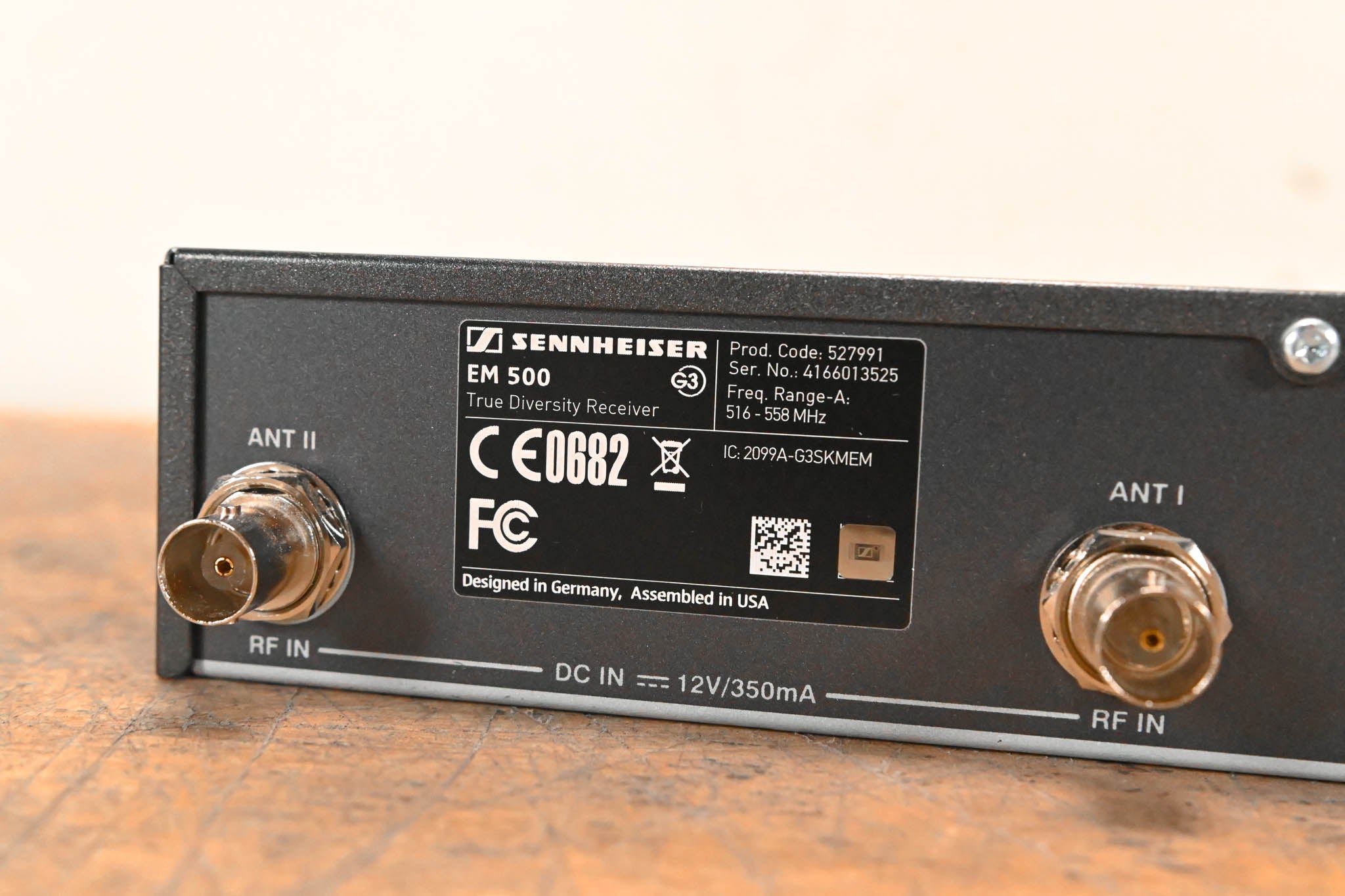 Sennheiser ew 500 G3 Bodypack Wireless System - A Range: 516-558 MHz