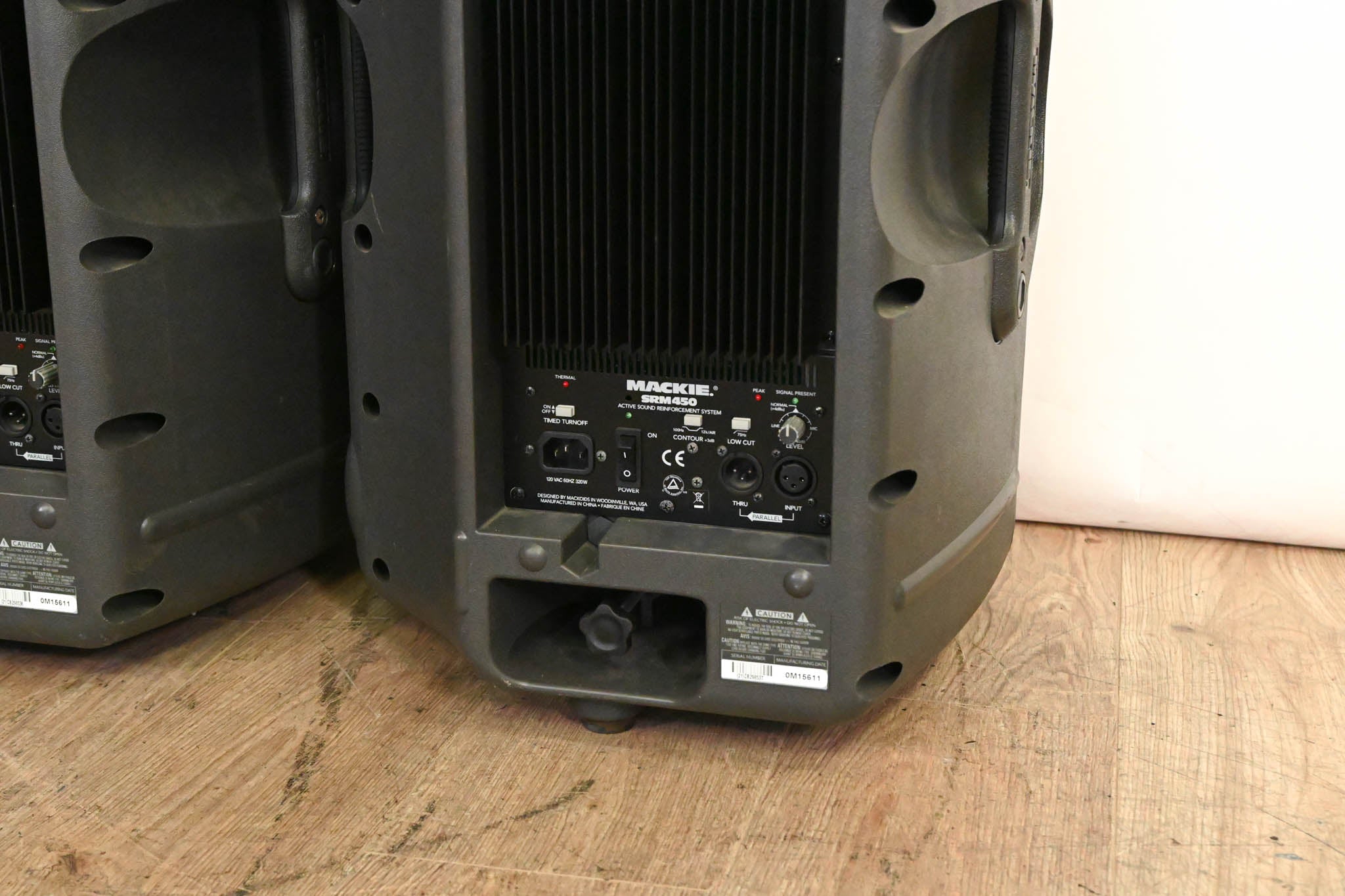 Mackie SRM450 1000W 2-Way 12-inch Powered Portable Loudspeaker (PAIR)