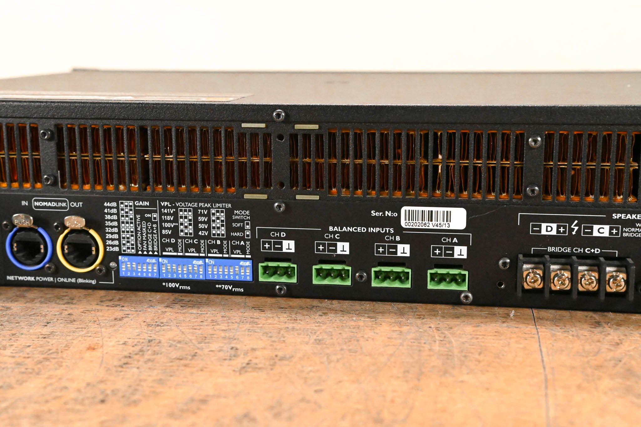 Lab Gruppen C 48:4 4800W 4-Channel Power Amplifier