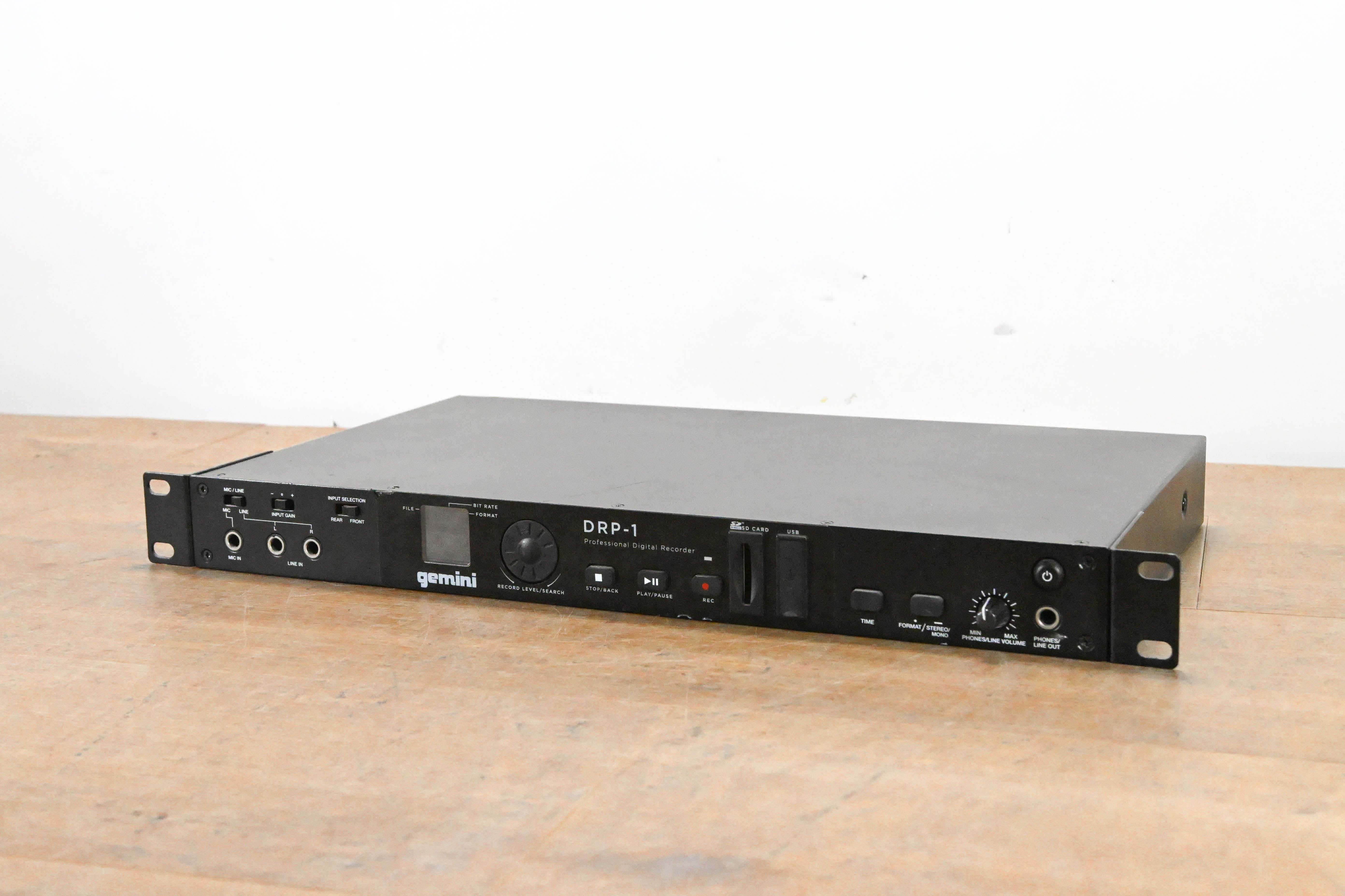 Gemini DRP-1 Rack Mount Digital Recorder (NO POWER SUPPLY)