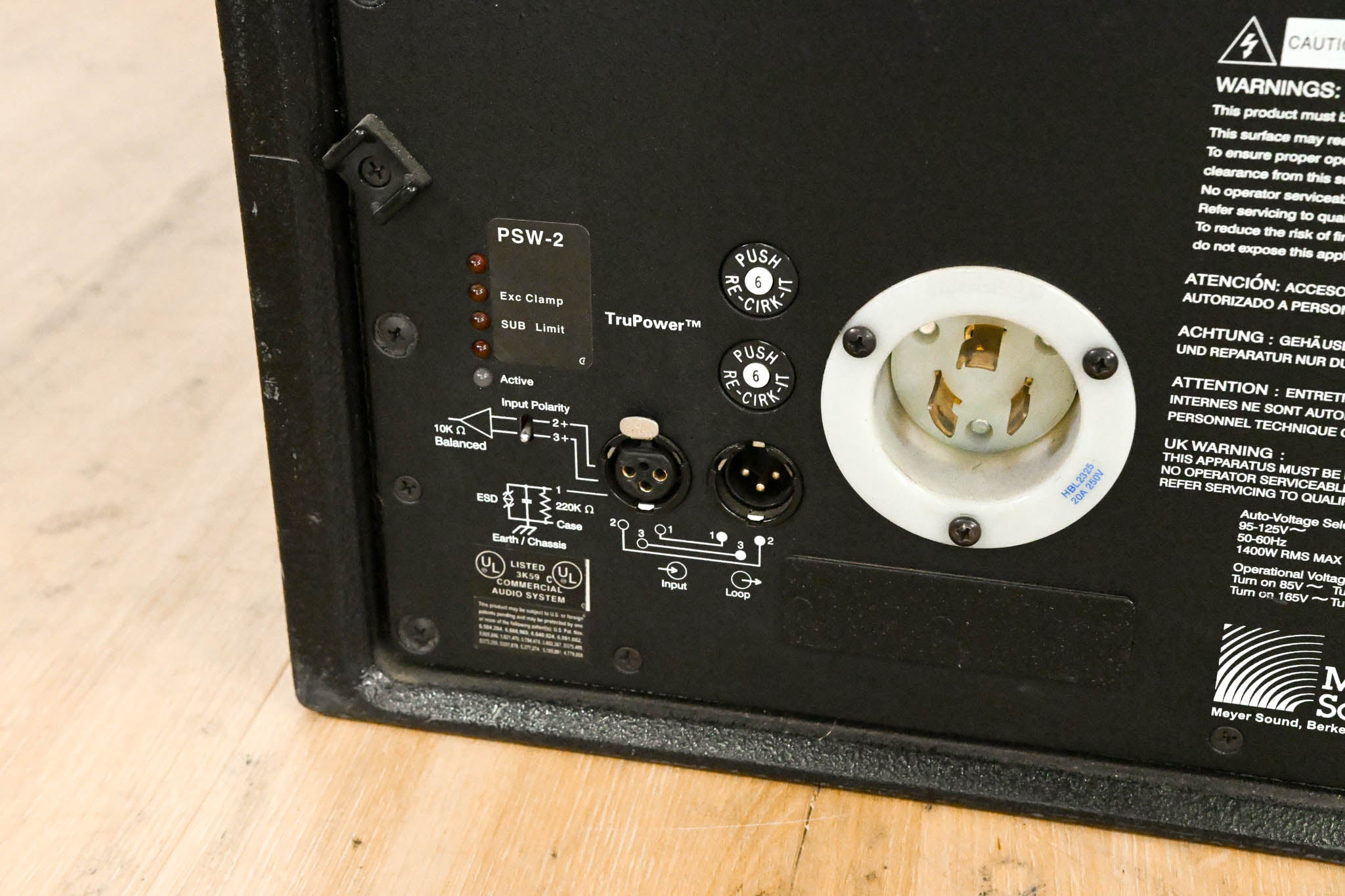 Meyer Sound PSW-2 Self-Powered Subwoofer