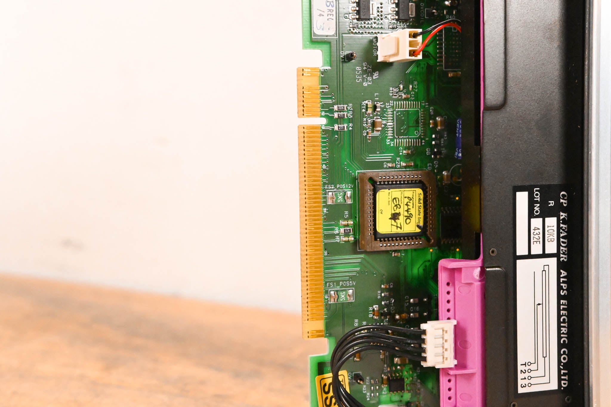 Solid State Logic C300 HD Motorized Fader Module – ALPS K-Fader Assembly