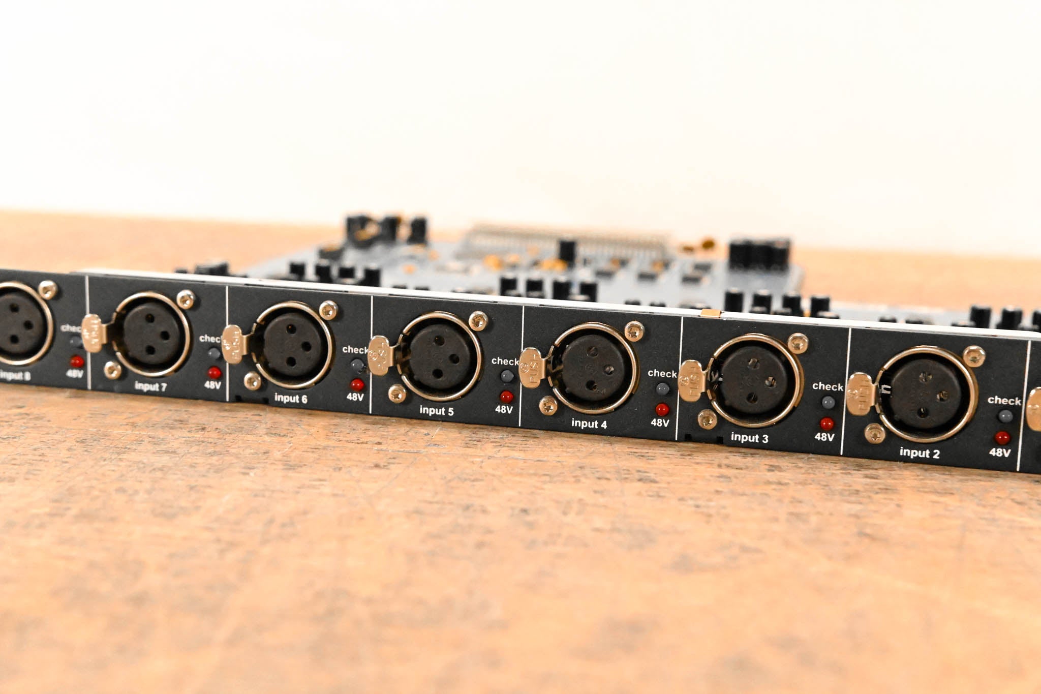 Midas DL441 8 Analog Mic/Line Input Card with Midas Microphone Preamps