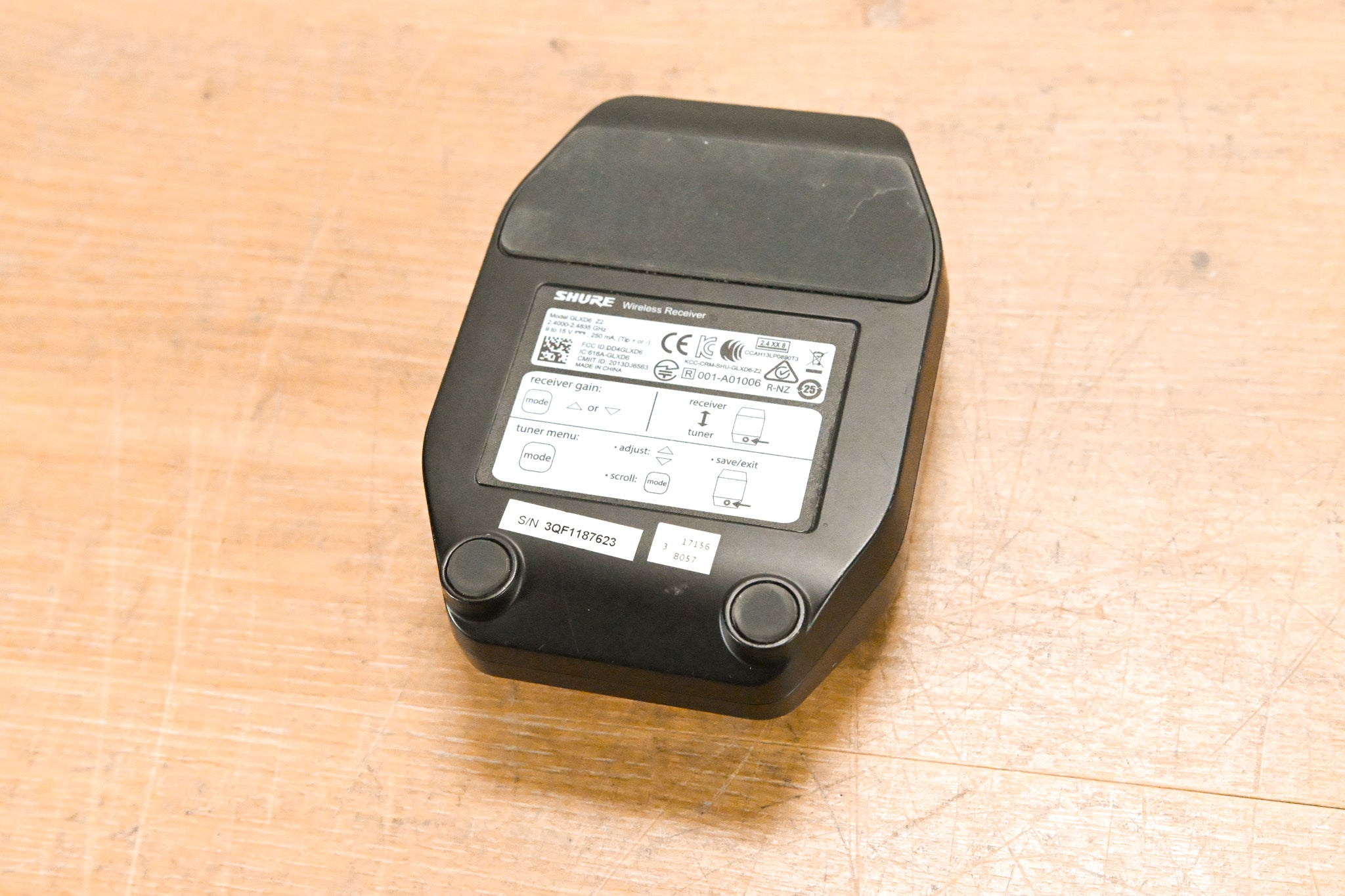 Shure GLXD6 Digital Wireless Receiver - Z2 Range