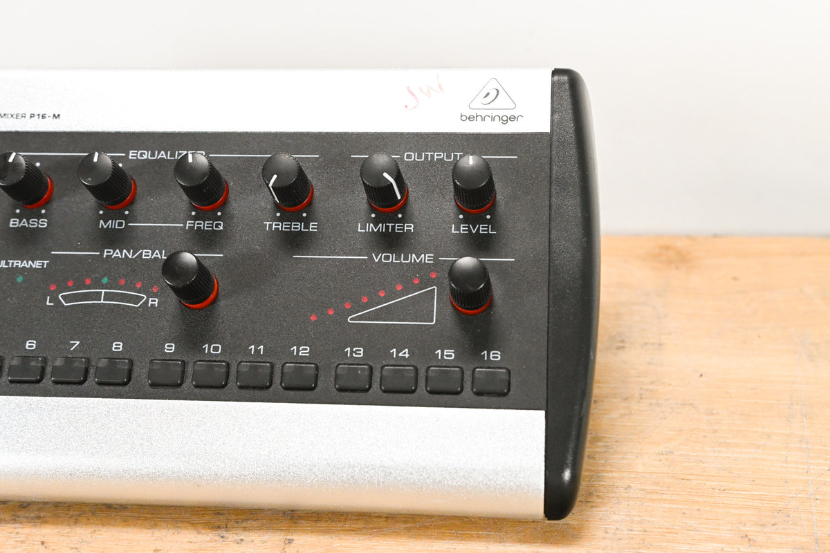 Behringer Powerplay P16-M 16-Channel Digital Personal Mixer
