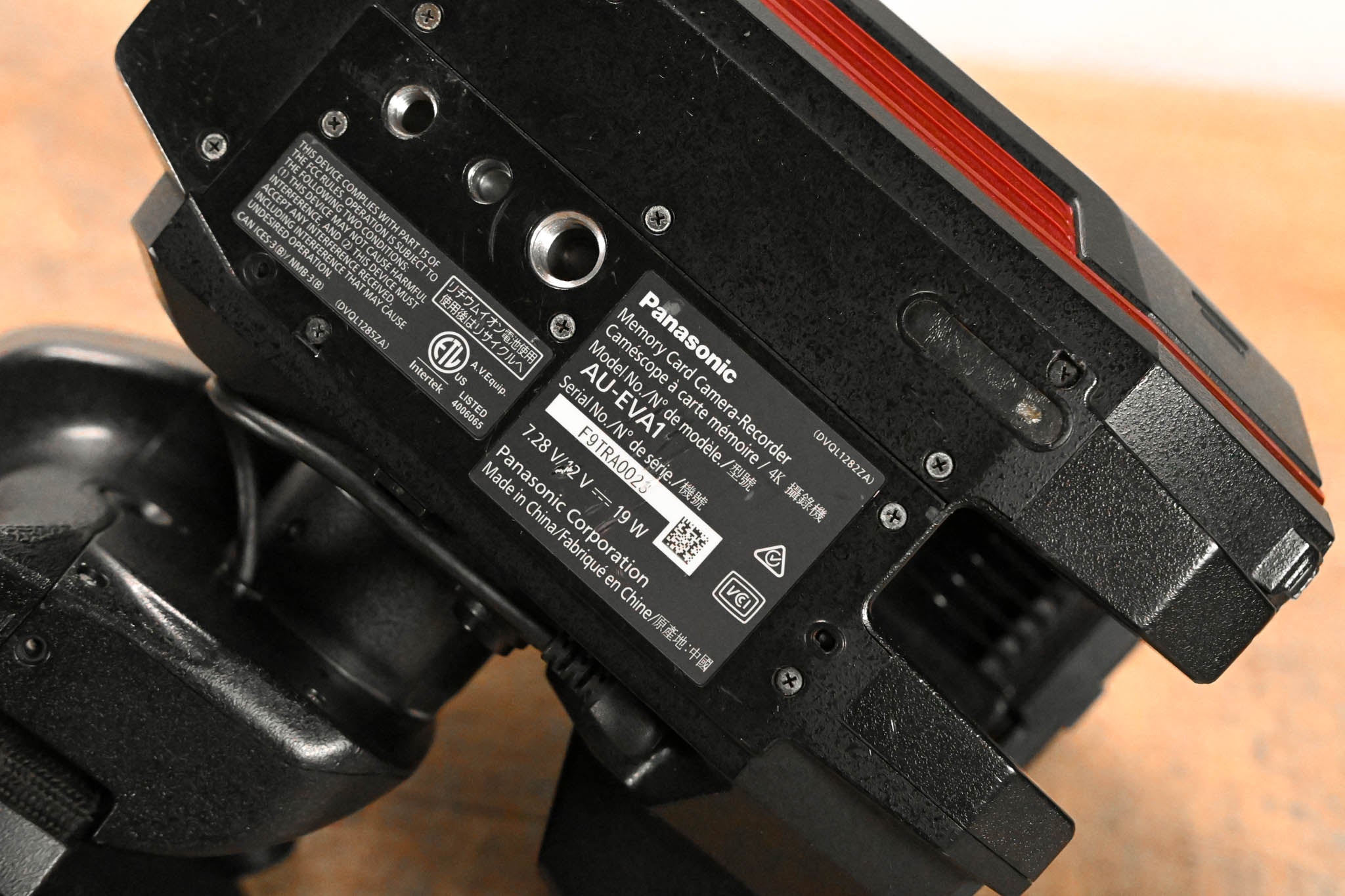 Panasonic AU-EVA1 Compact 5.7K Super 35mm Cinema Camera