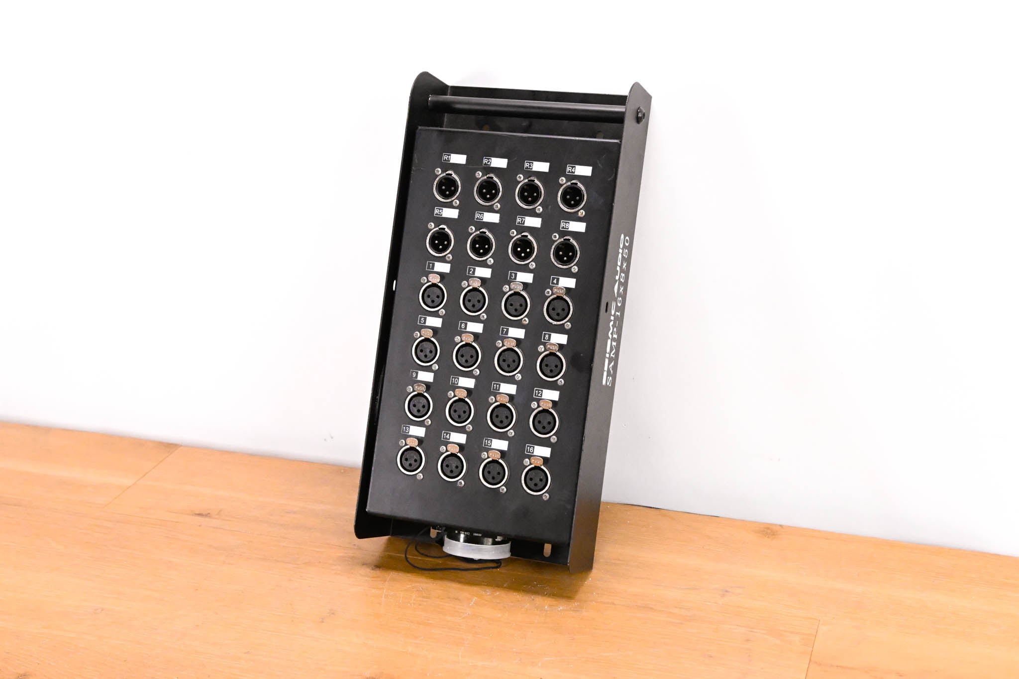 Seismic Audio SAMP-16x8x50 16x8 Stage Box Only w/ Multi-Pin Disconnect