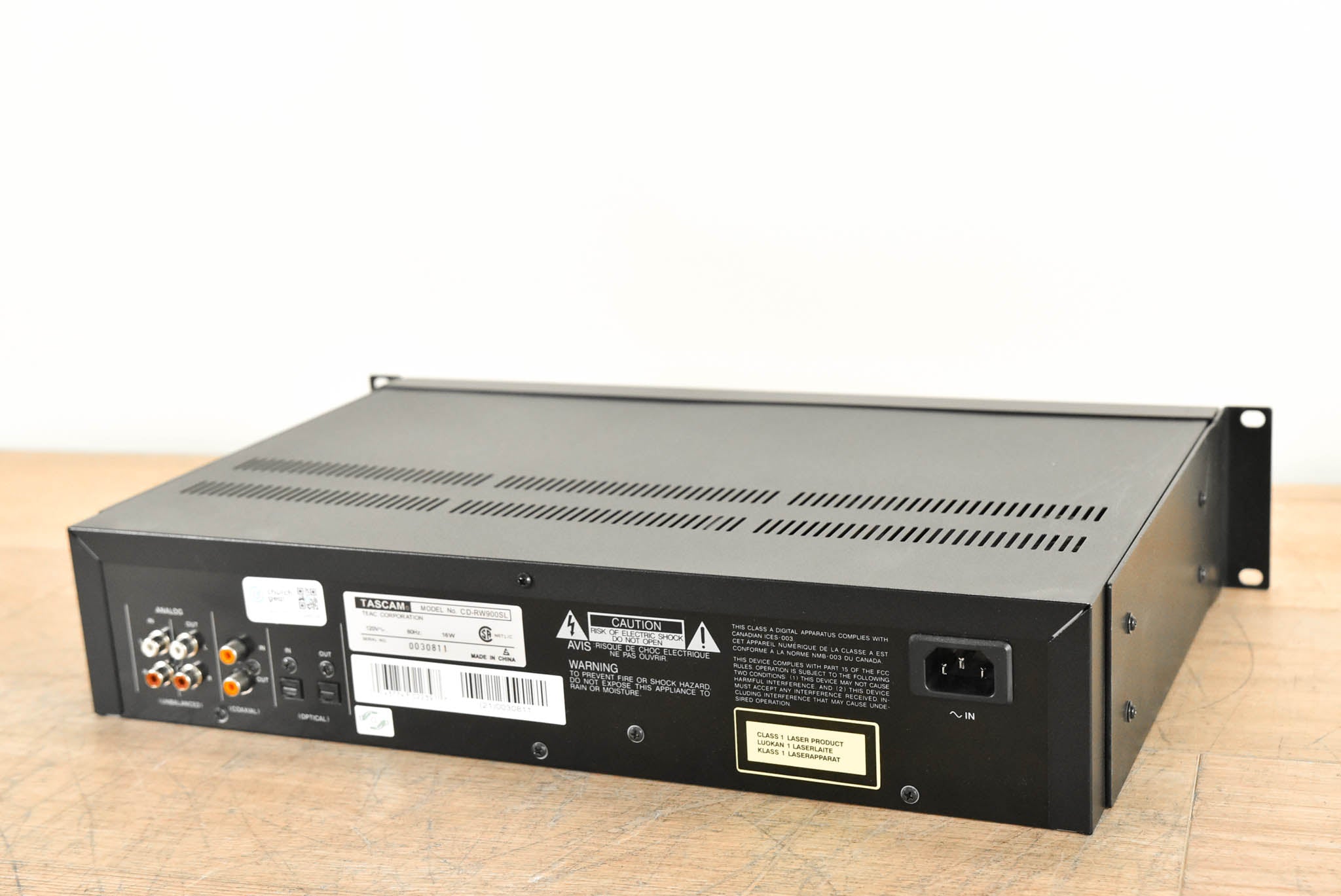 人気沸騰【美品】TASCAM CDレコーダー CD-RW900SL Pro 配信機器・PA機器・レコーディング機器