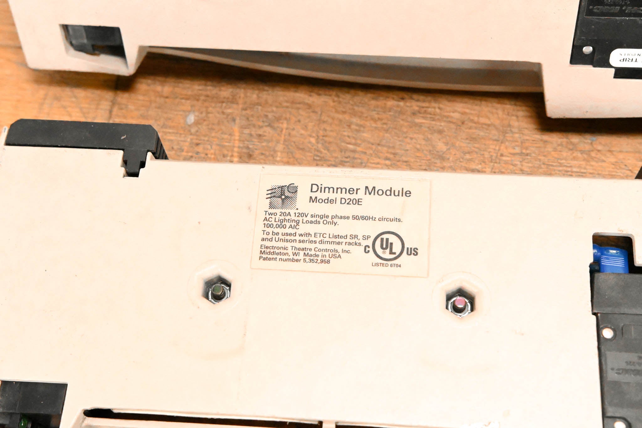 ETC D20E Dual 20A Dimmer Module (Pack of 4)