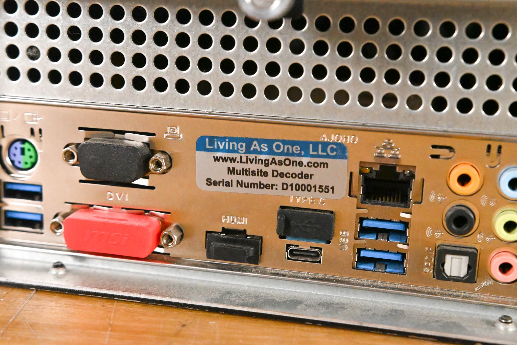 Living As One (Resi) D1000 Multisite Decoder