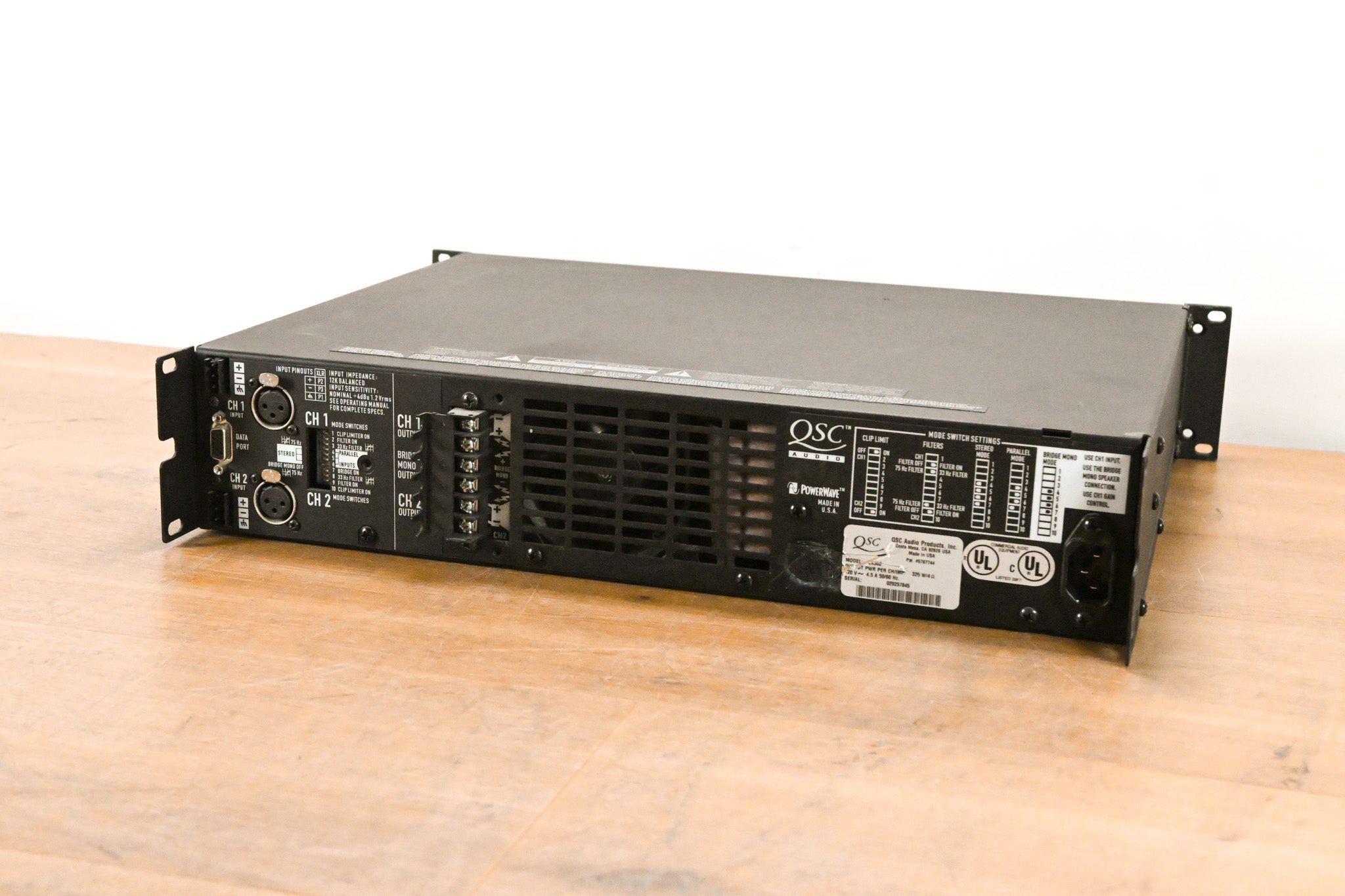 QSC CX302 2-Channel Power Amplifier