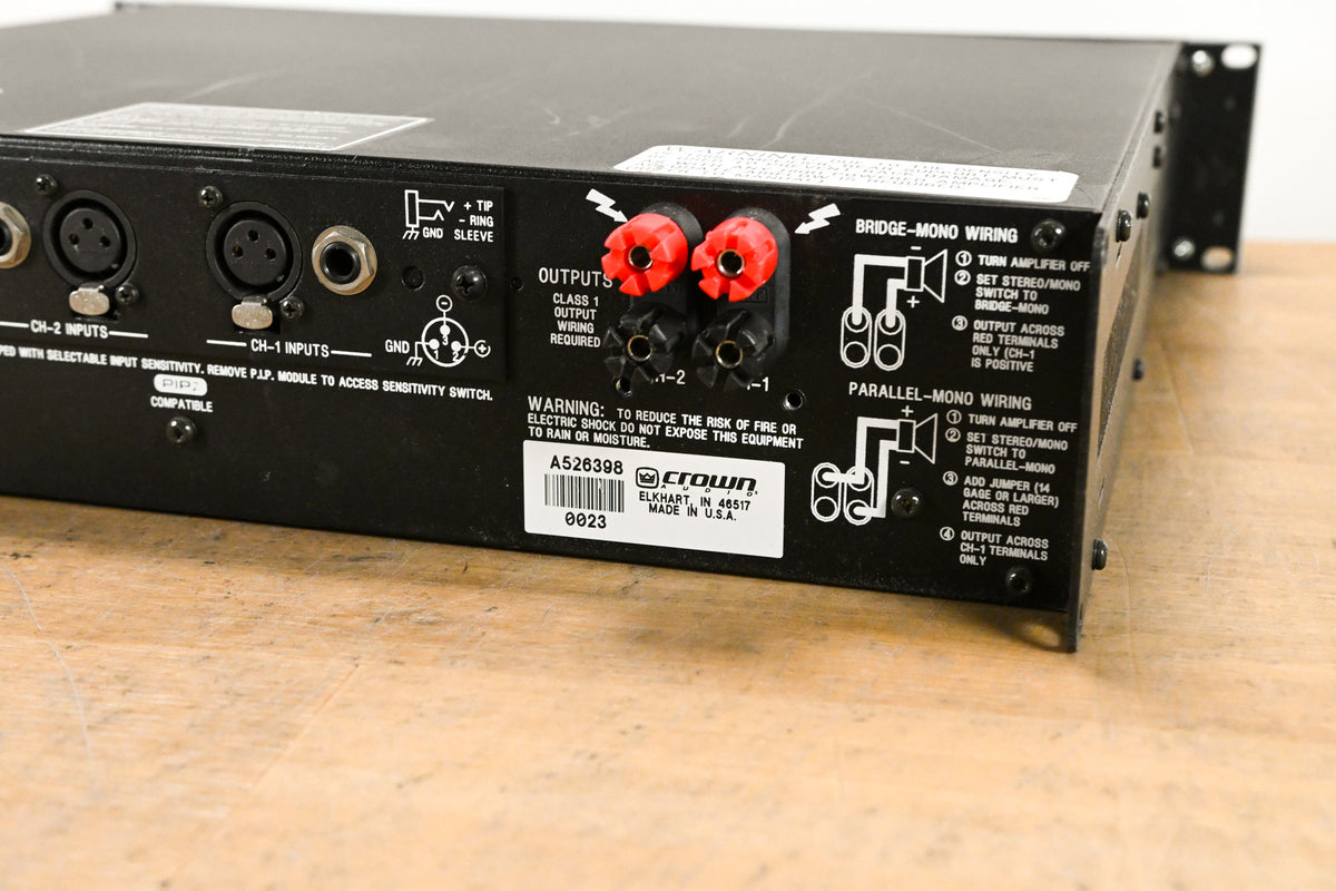 Crown Macro-Tech 2402 2-Channel Power Amplifier