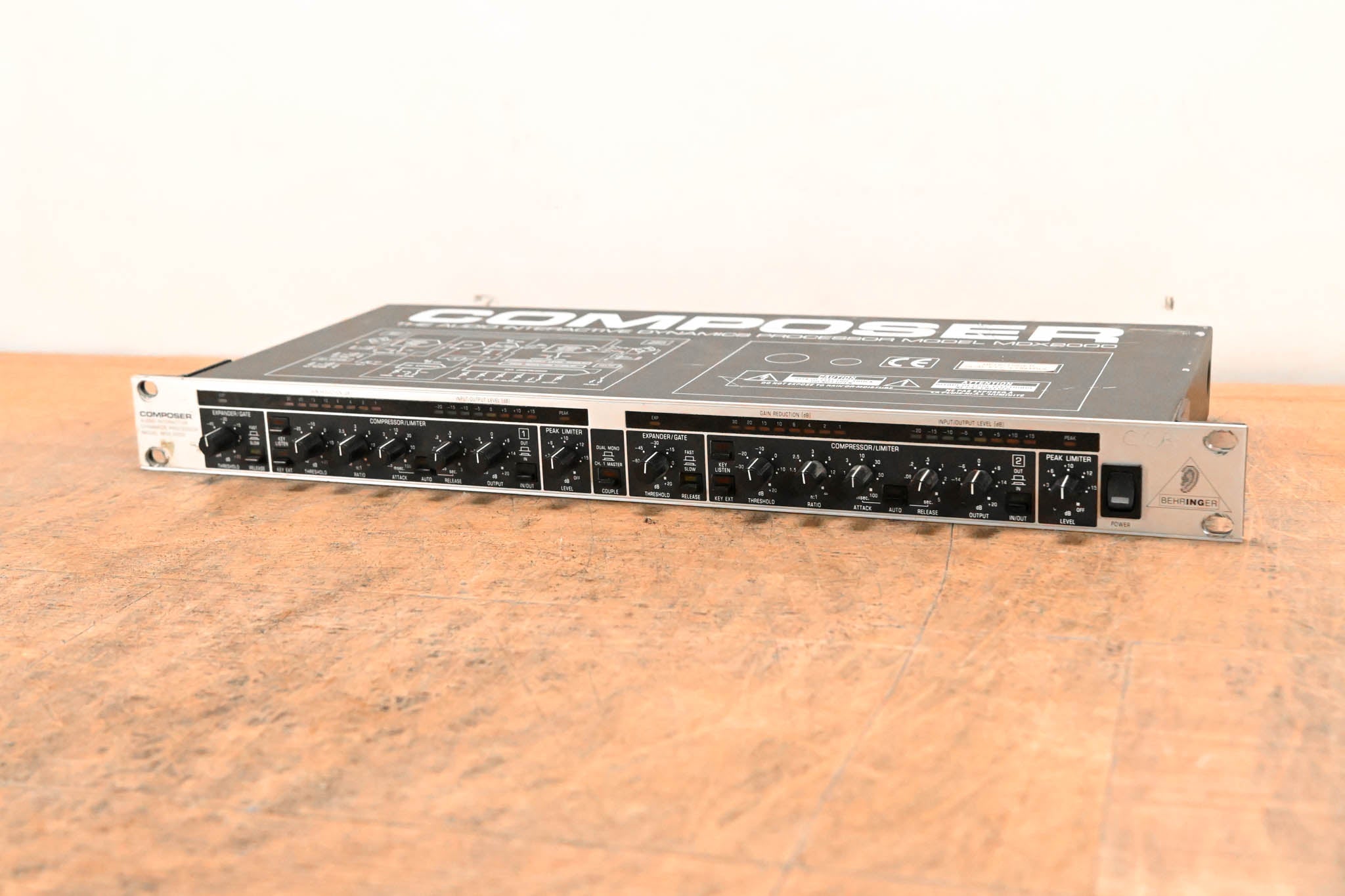 Behringer MDX2000 COMPOSER Audio Interactive Dynamics Processor