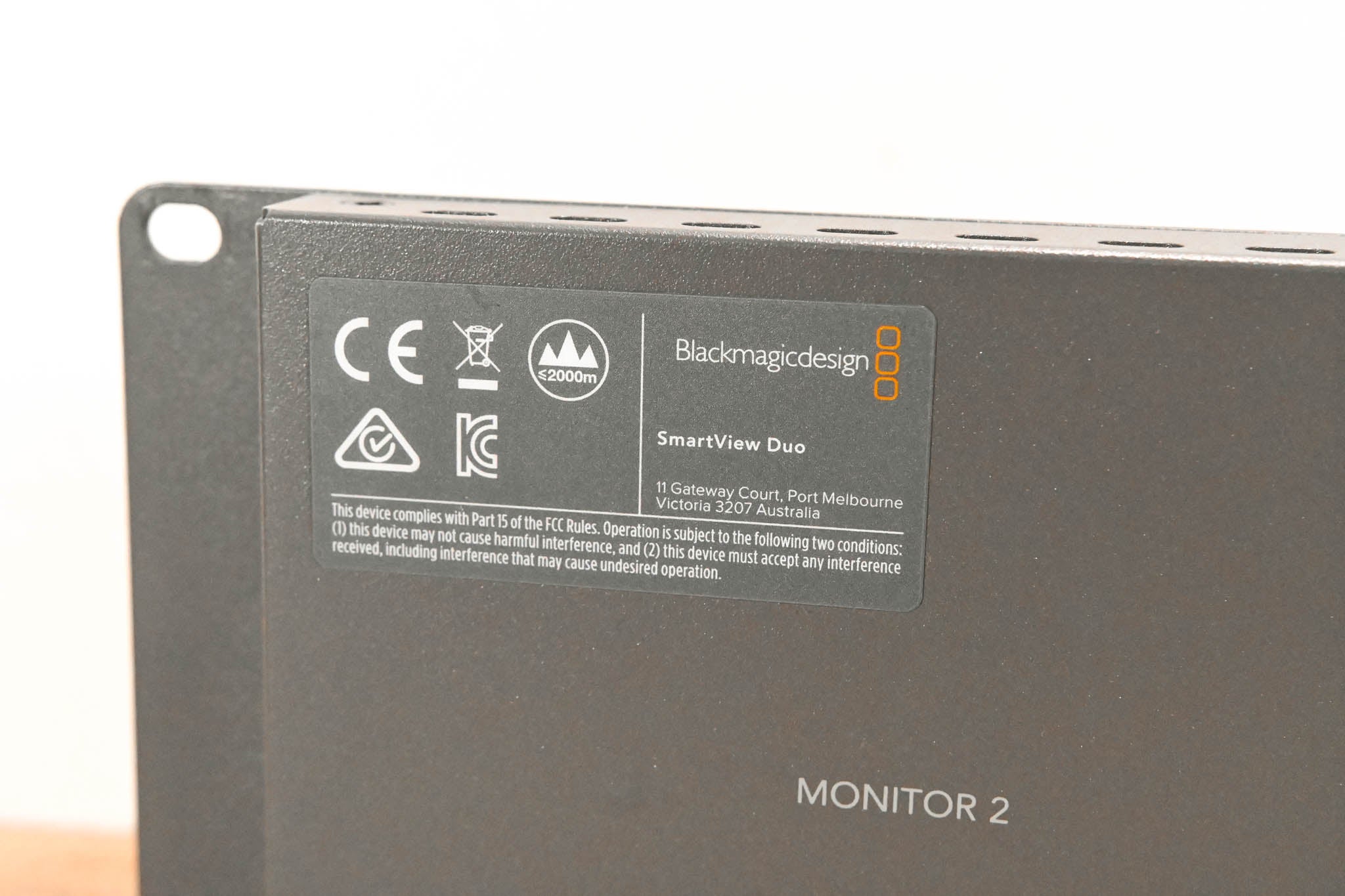 Blackmagic Design Smartview Duo 2 Dual 8" LCD Monitors (NO POWER SUPPLY)