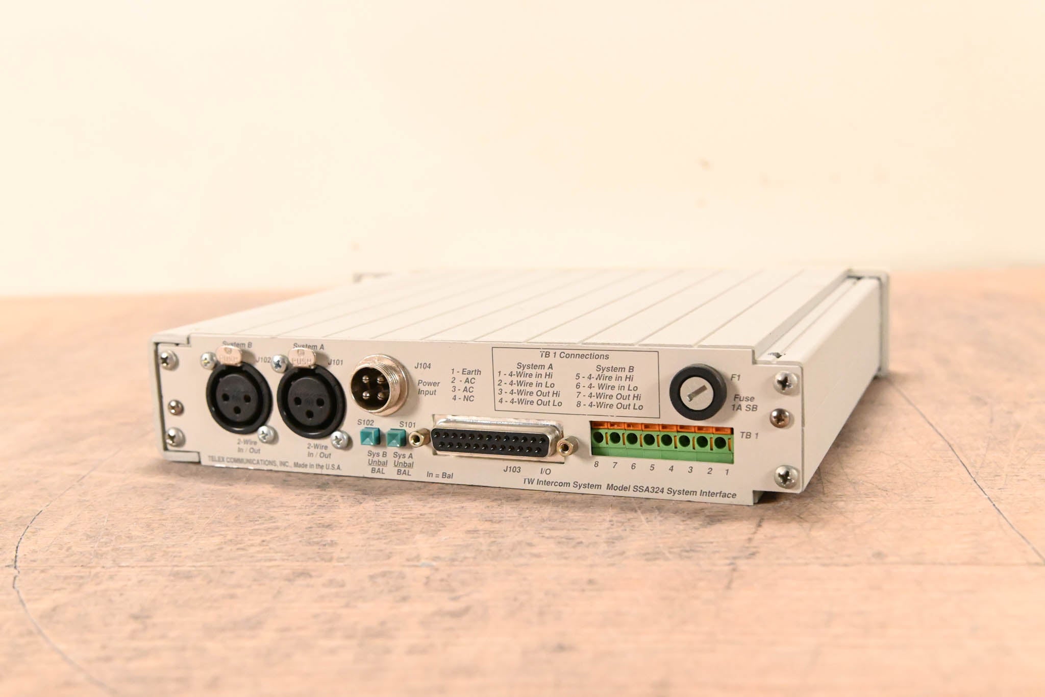 RTS SSA324 Intercom System Interface (NO POWER SUPPLY)