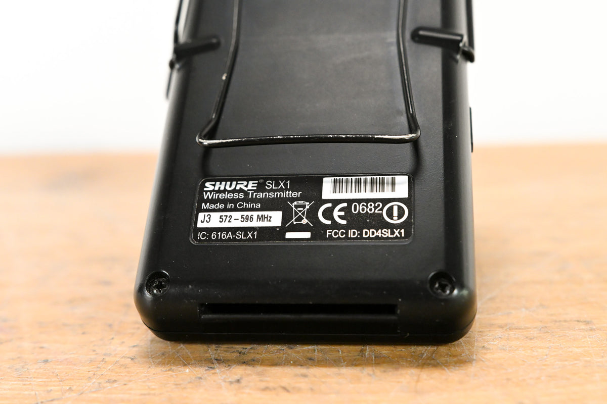 Shure SLX14 Bodypack Wireless System - J3 Band (NO POWER SUPPLY)