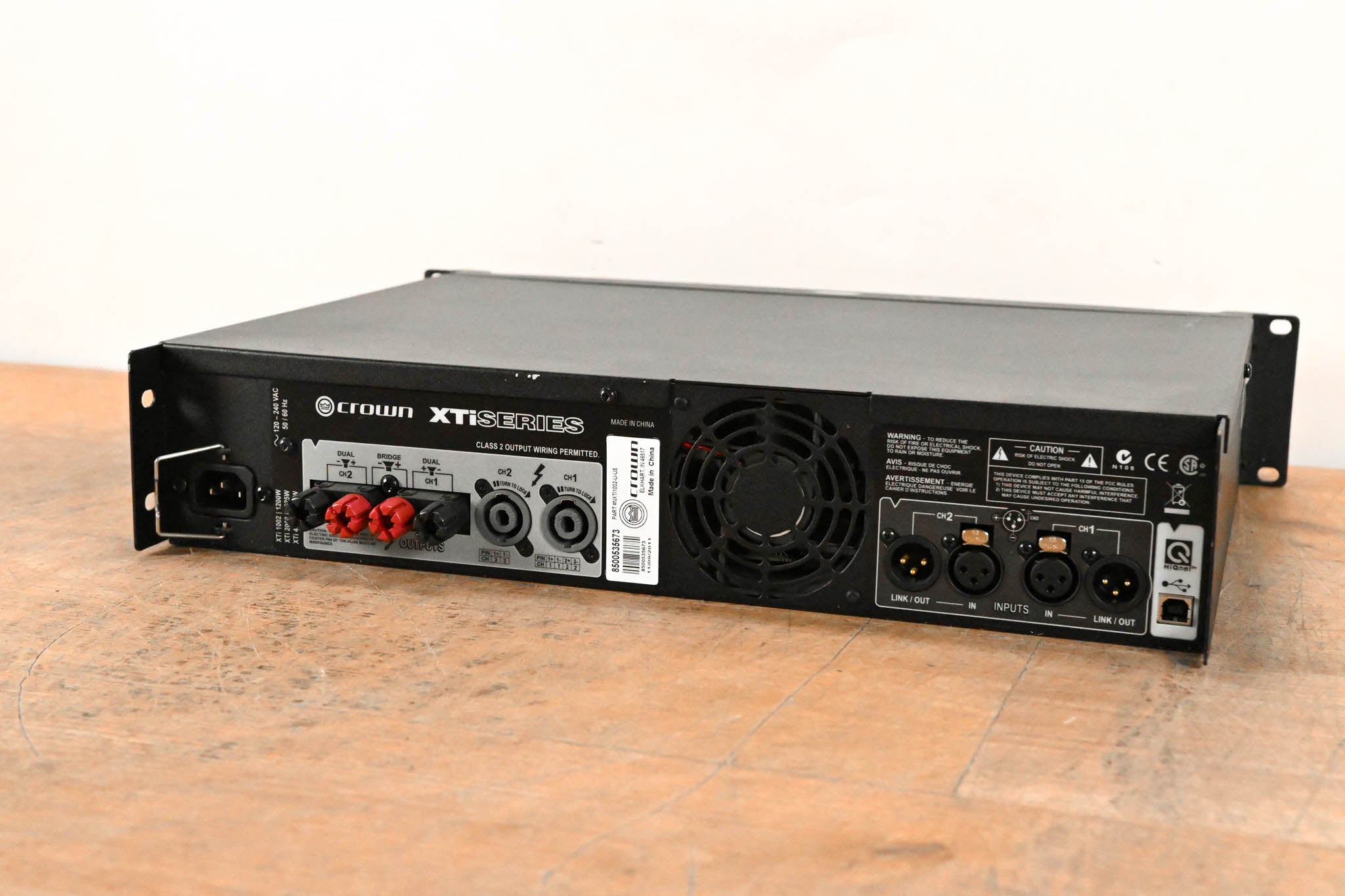 Crown XTi 1002 2-Channel 500W Power Amplifier