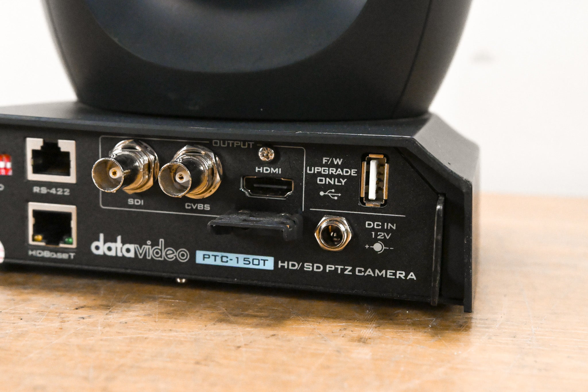 Datavideo PTC-150T HD/SD PTZ Video Camera with HDBaseT (NO POWER SUPPLY)