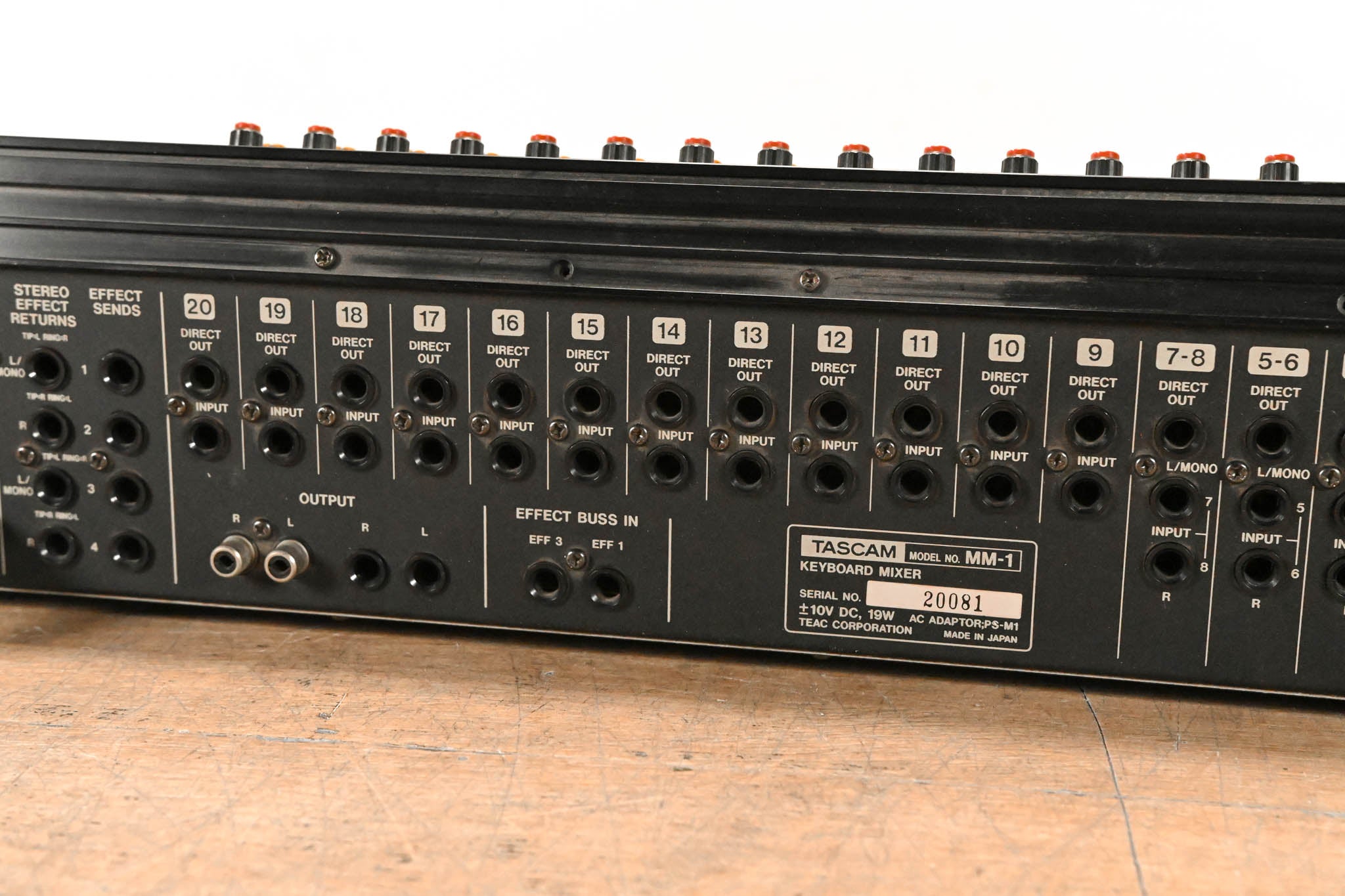 TASCAM MM-1 Keyboard Mixer / Microphone Preamplifier