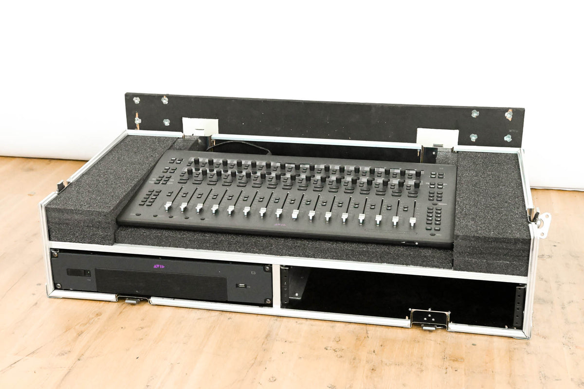 AVID S3 16-Fader Control Surface w/ E3 Engine and Road Case