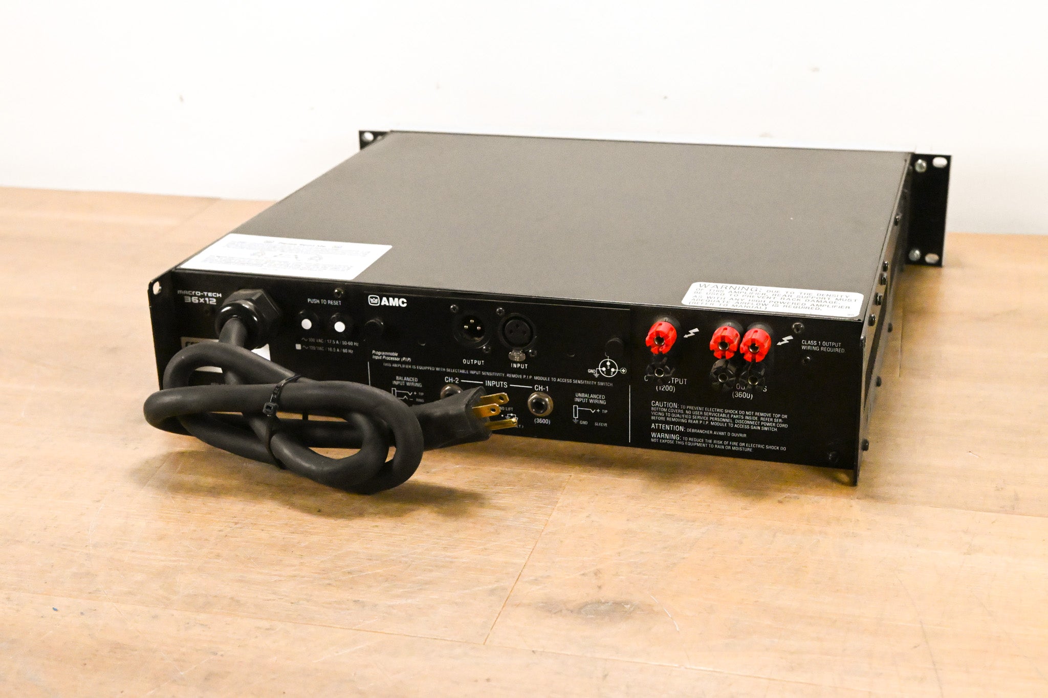 Crown Macro-Tech 36x12 2-Channel Power Amplifier