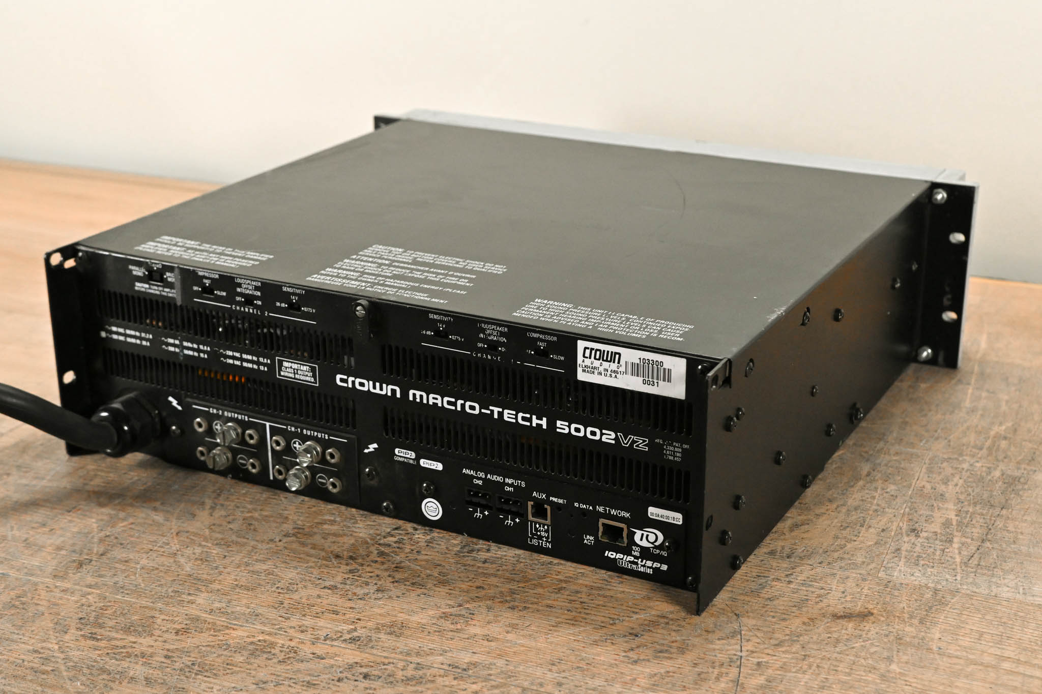 Crown Macro-Tech 5002VZ 2-Channel Power Amplifier