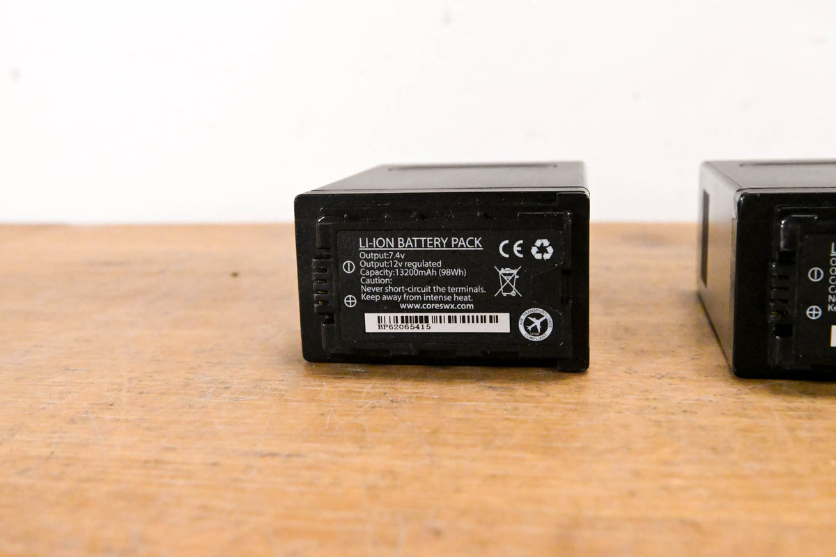 Panasonic AG-BRD50 Dual Battery Charger with Batteries (NO POWER SUPPLY)