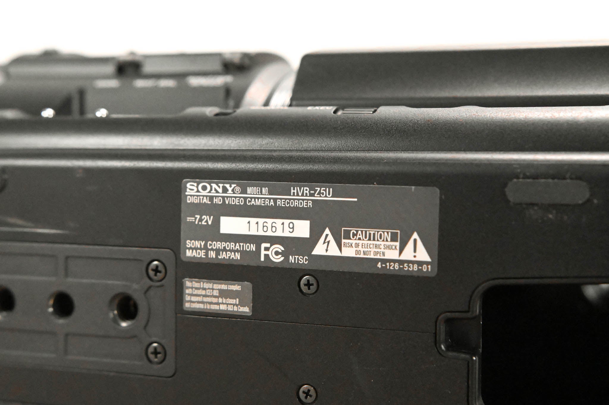 Sony HVR-Z5U Professional 1/3" 3-CMOS HDV Camcorder