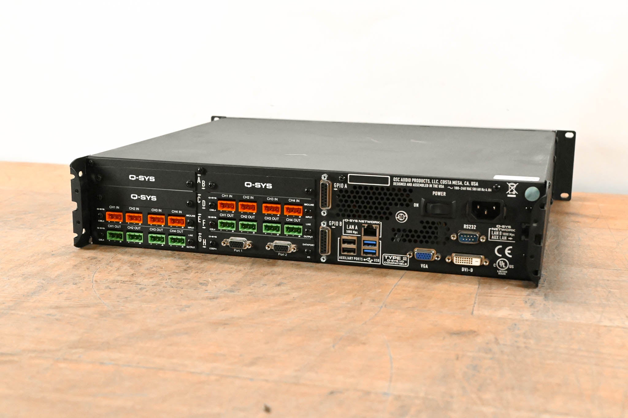 QSC Q-SYS Core 250i Integrated System Processor