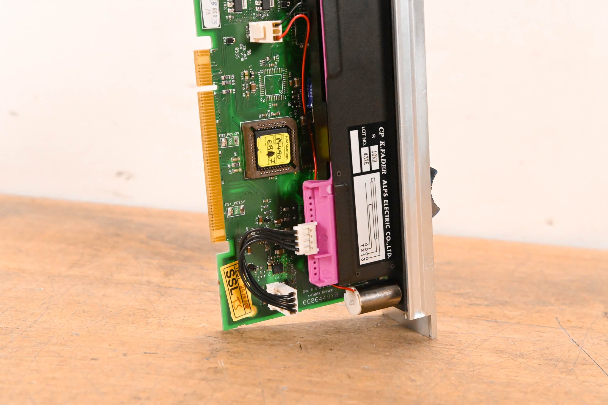 Solid State Logic C300 HD Motorized Fader Module – ALPS K-Fader Assembly