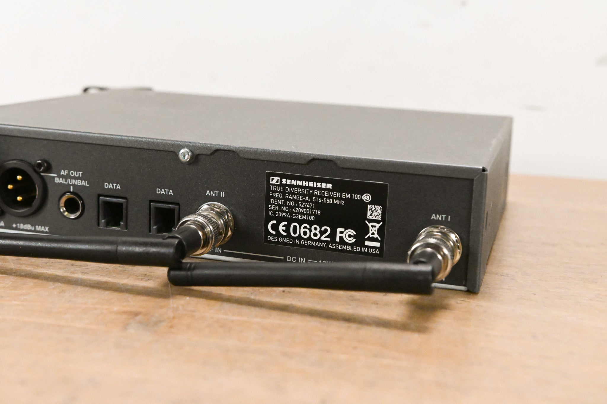 Sennheiser EM 100 G3 Wireless Receiver - 516-558 MHz (NO POWER SUPPLY)