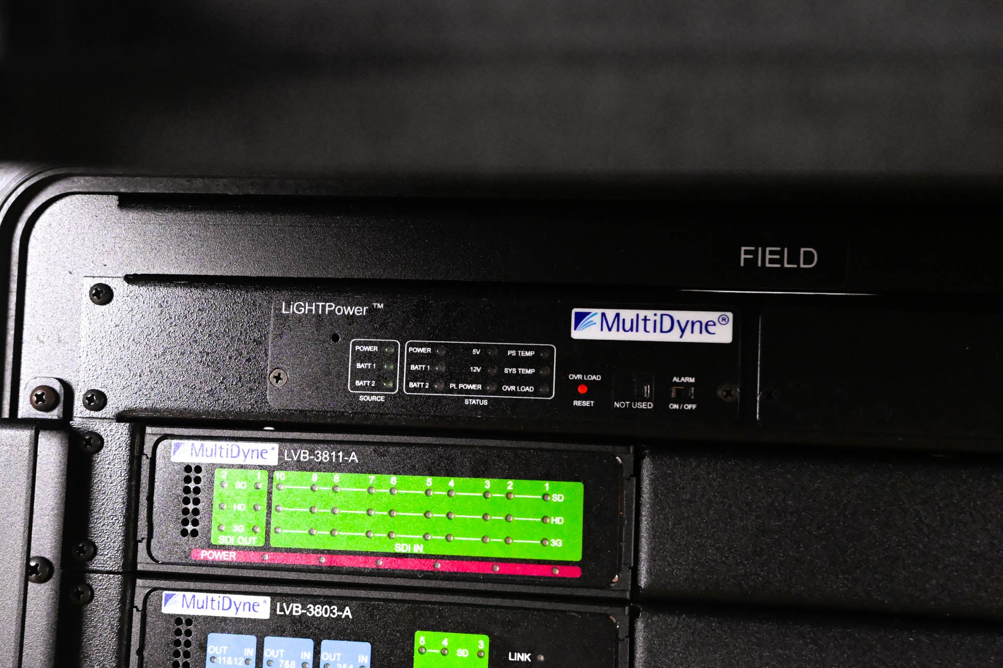MultiDyne LB40-8126-A-V-ST LightBox Fiber Optic SDI Transport System