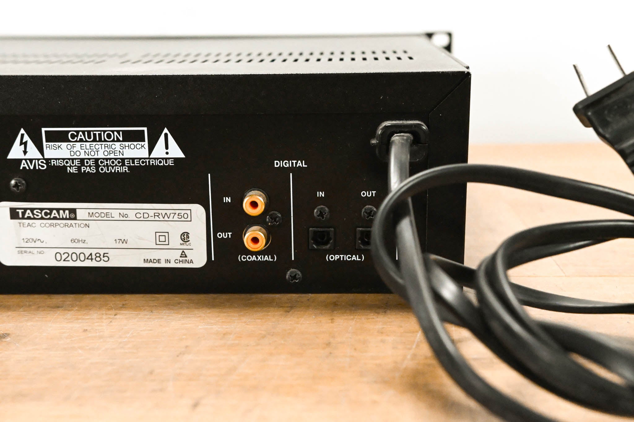 TASCAM CD-RW750 CD Recorder/Player