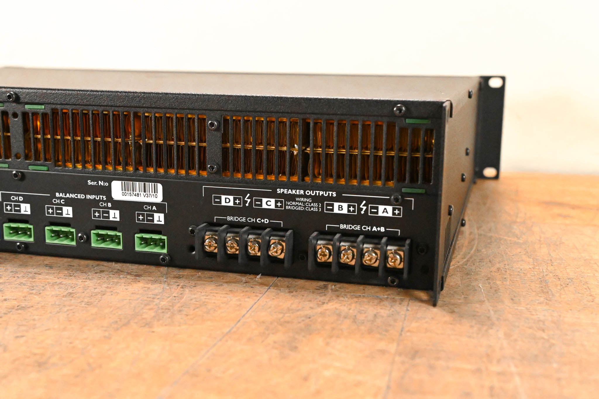 Lab Gruppen C 48:4 4800W 4-Channel Power Amplifier