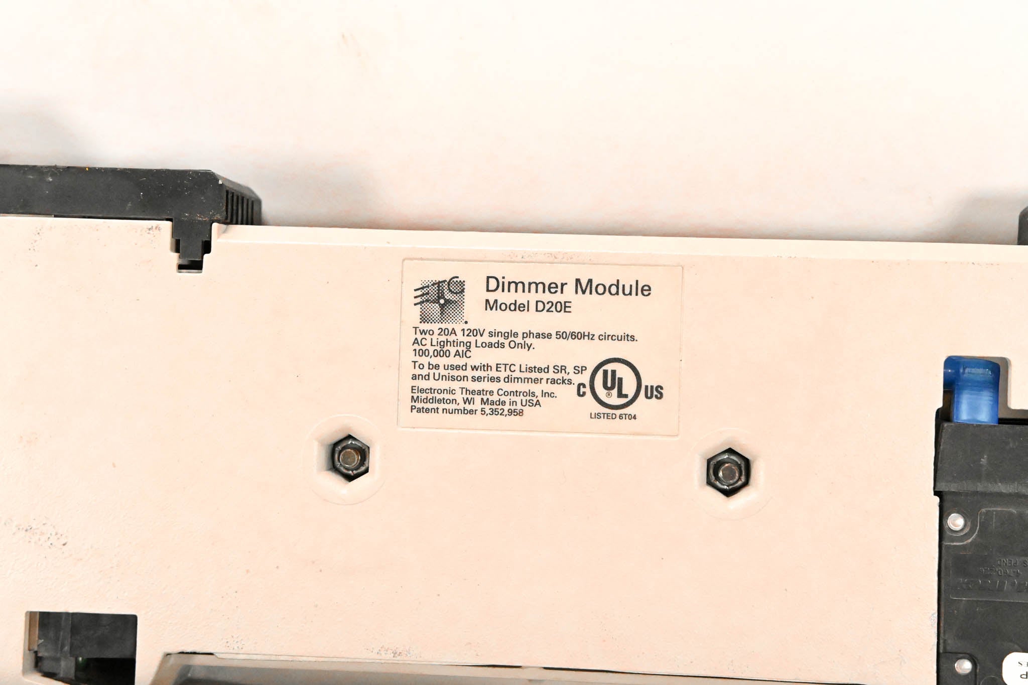 ETC D20E Dual 20A Dimmer Module (Pack of 4)