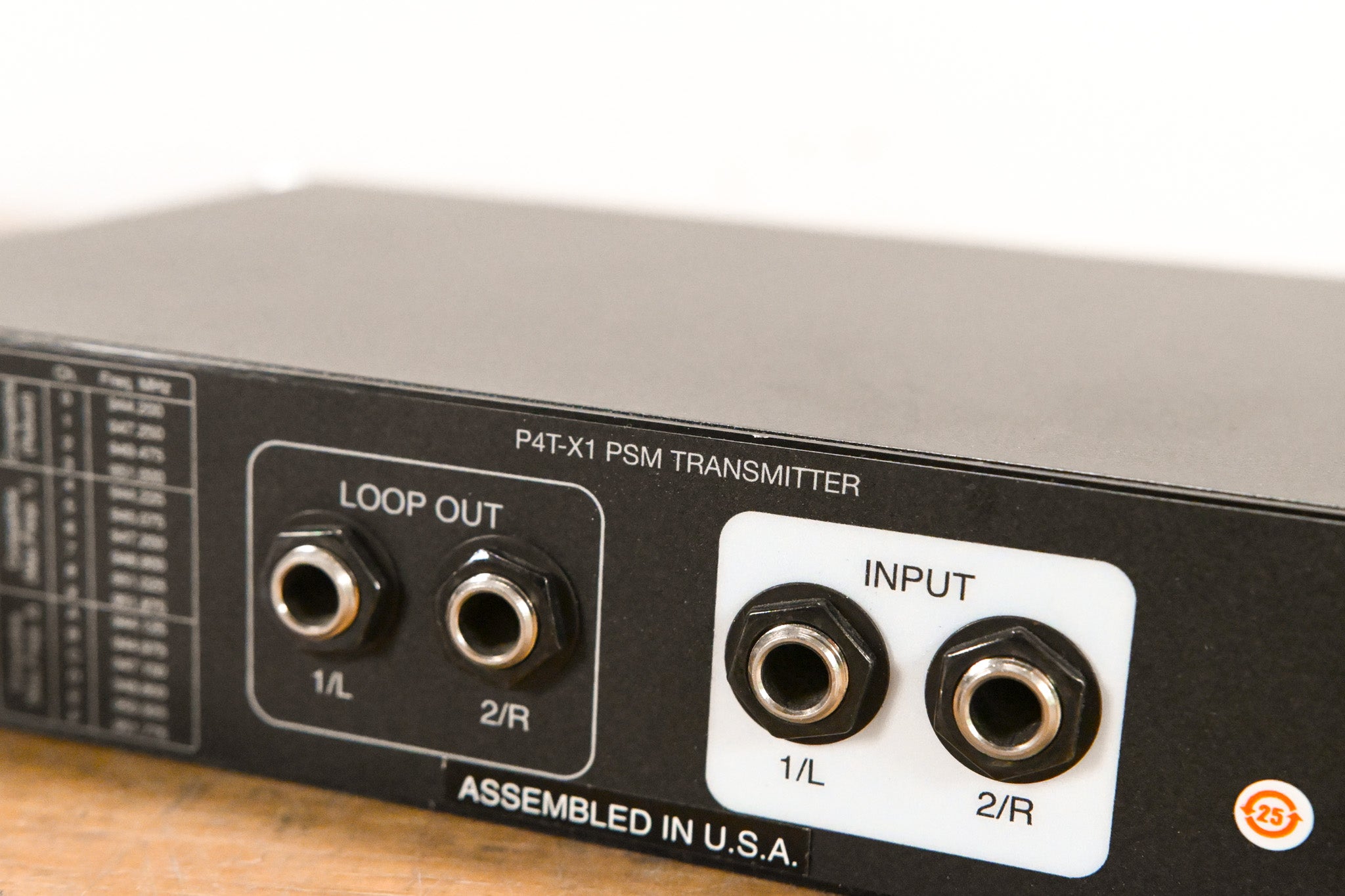 Shure P4T-X1 Wireless Transmitter for PSM 400 - X1 Band NO POWER SUPPLY