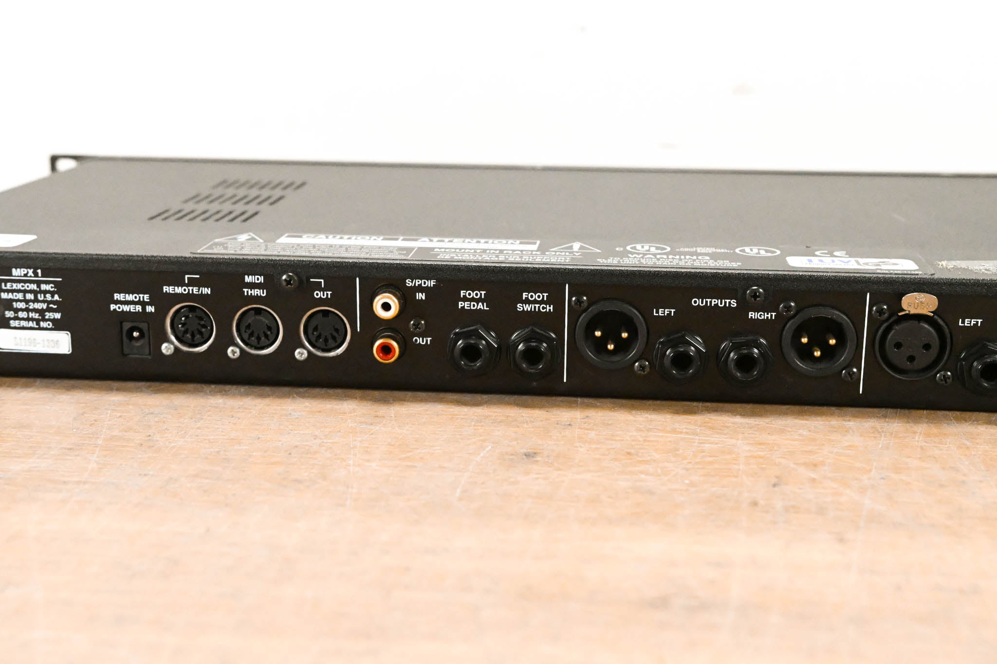 Lexicon MPX1 2-in/2-out Multi Effects Processor